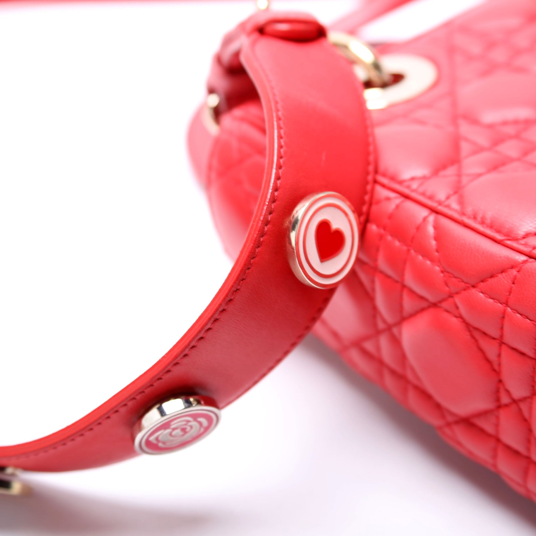 Lady Dior ABCDior Small Red