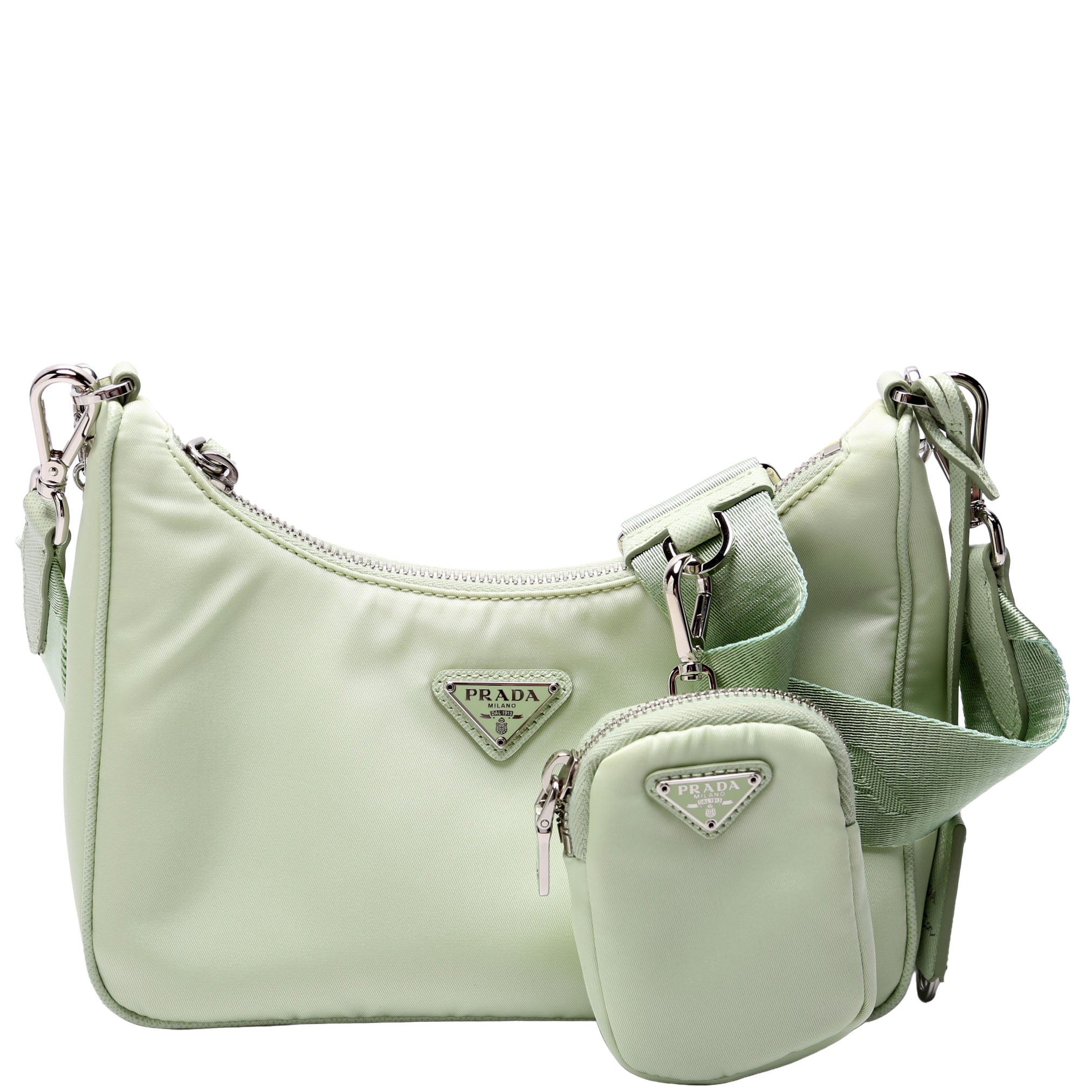 Prada Saffiano Re-Edition 2005 Green