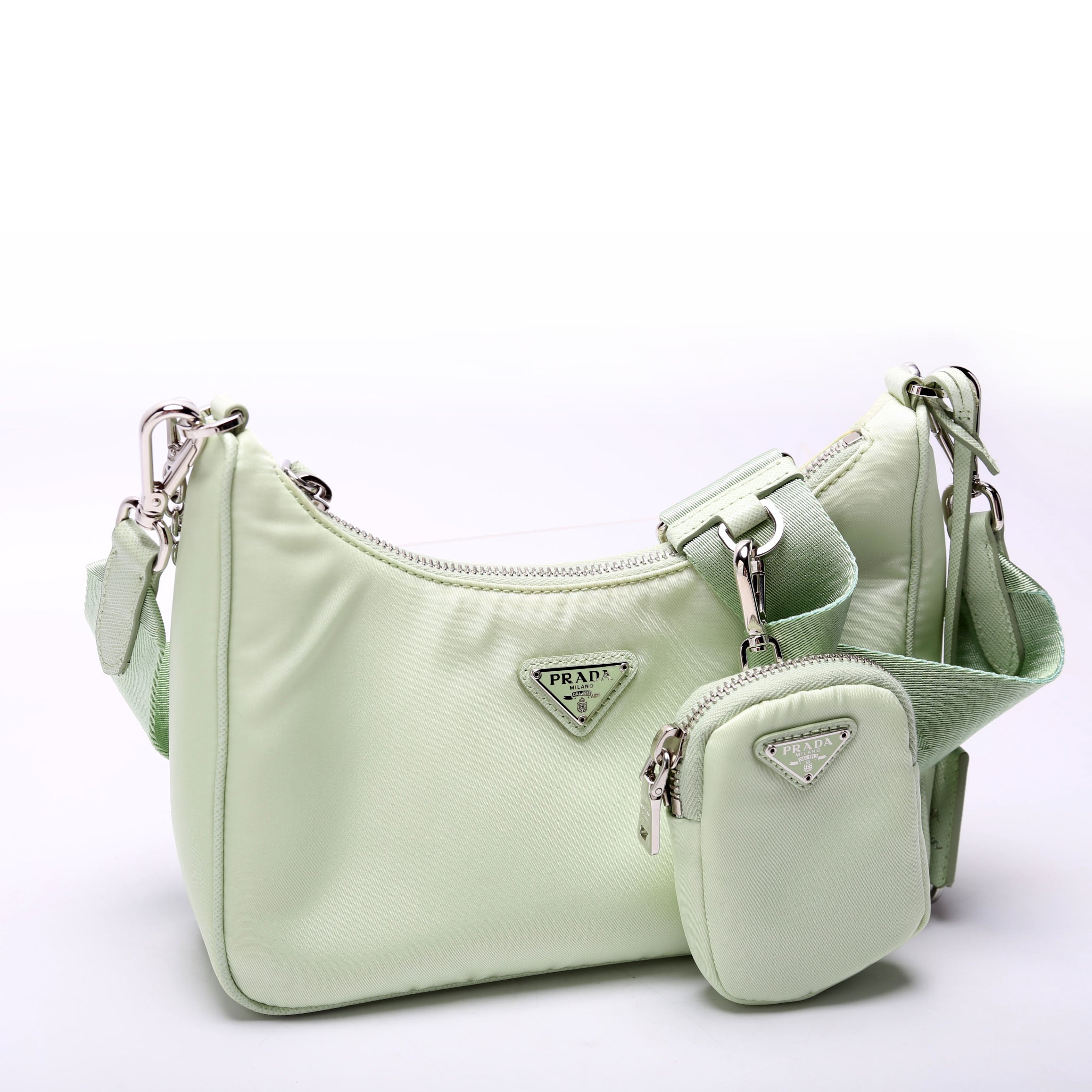 Prada Saffiano Re-Edition 2005 Green