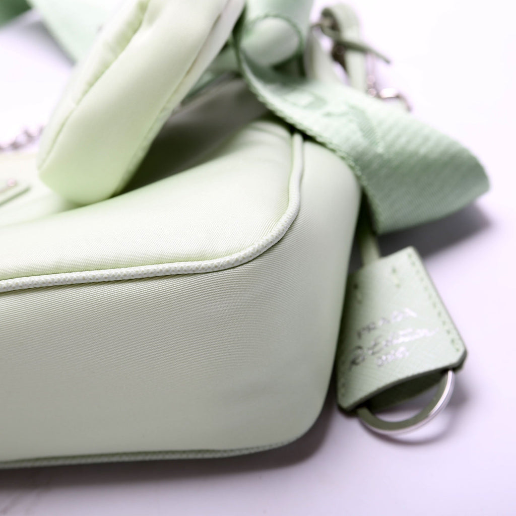Prada Saffiano Re-Edition 2005 Green