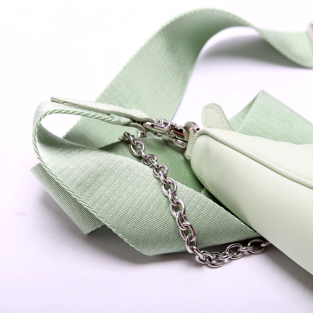 Prada Saffiano Re-Edition 2005 Green