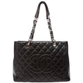 Grand Shopping Tote Caviar Black