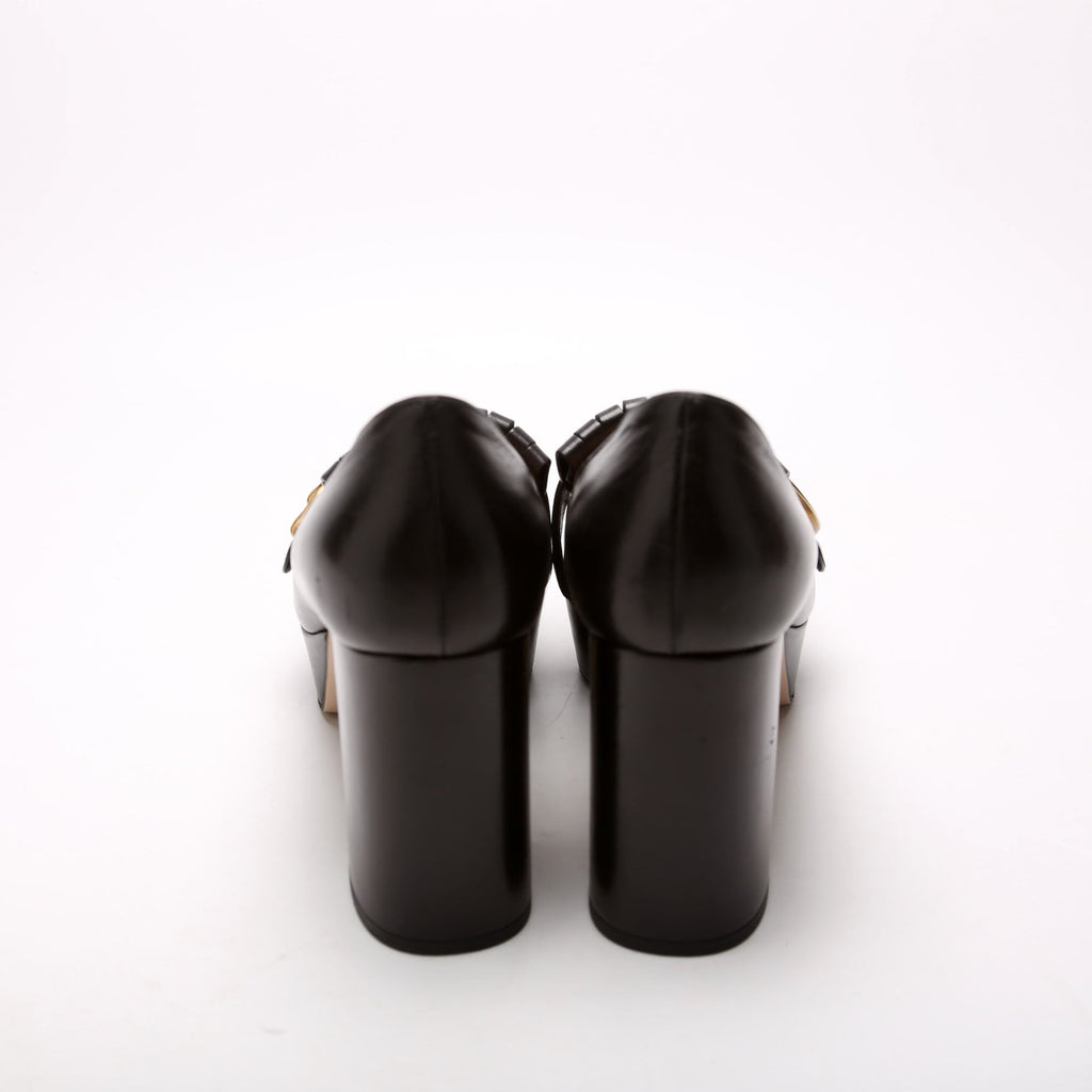 Marmont Fringe Pumps Size 39.5 Black