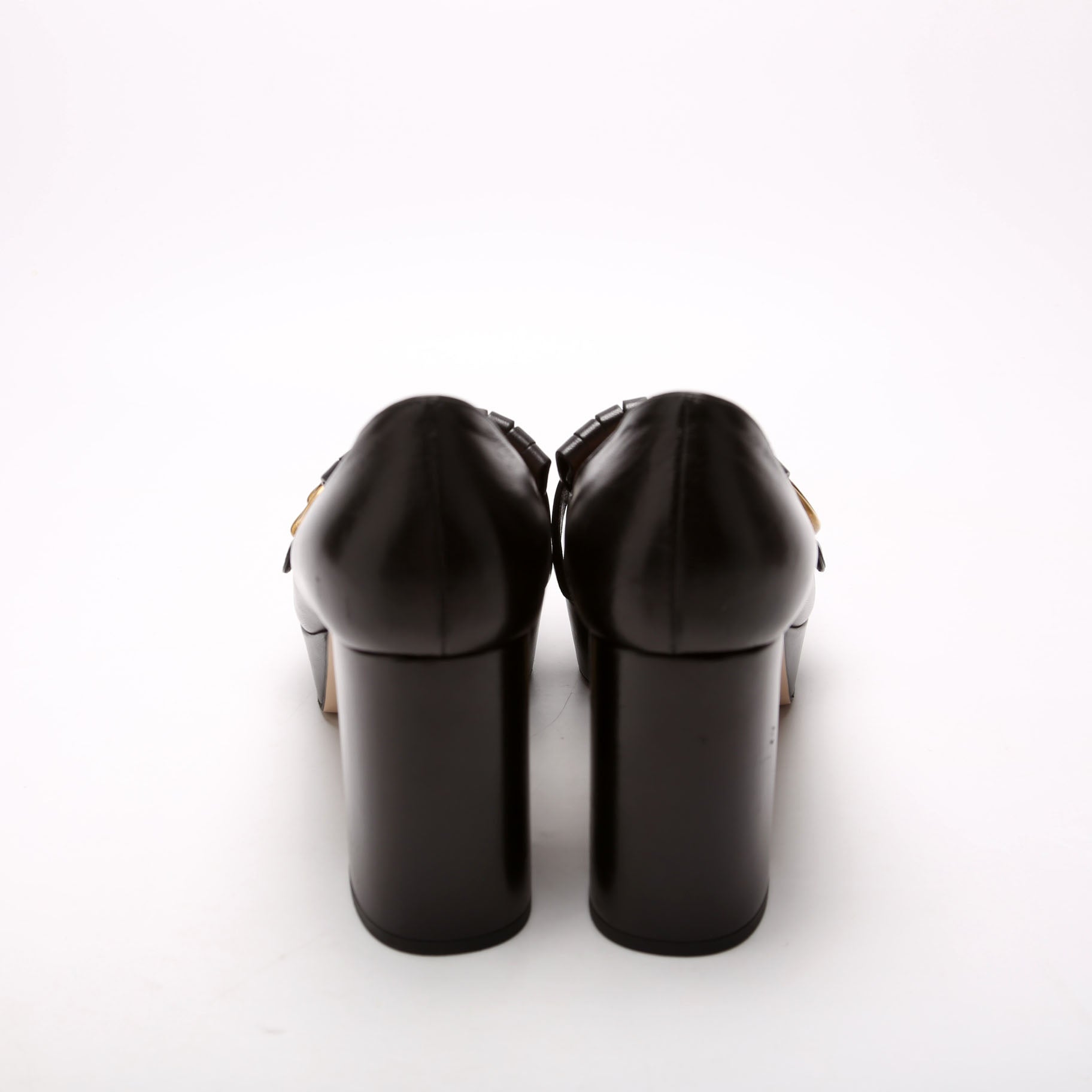Marmont Fringe Pumps Size 39.5 Black