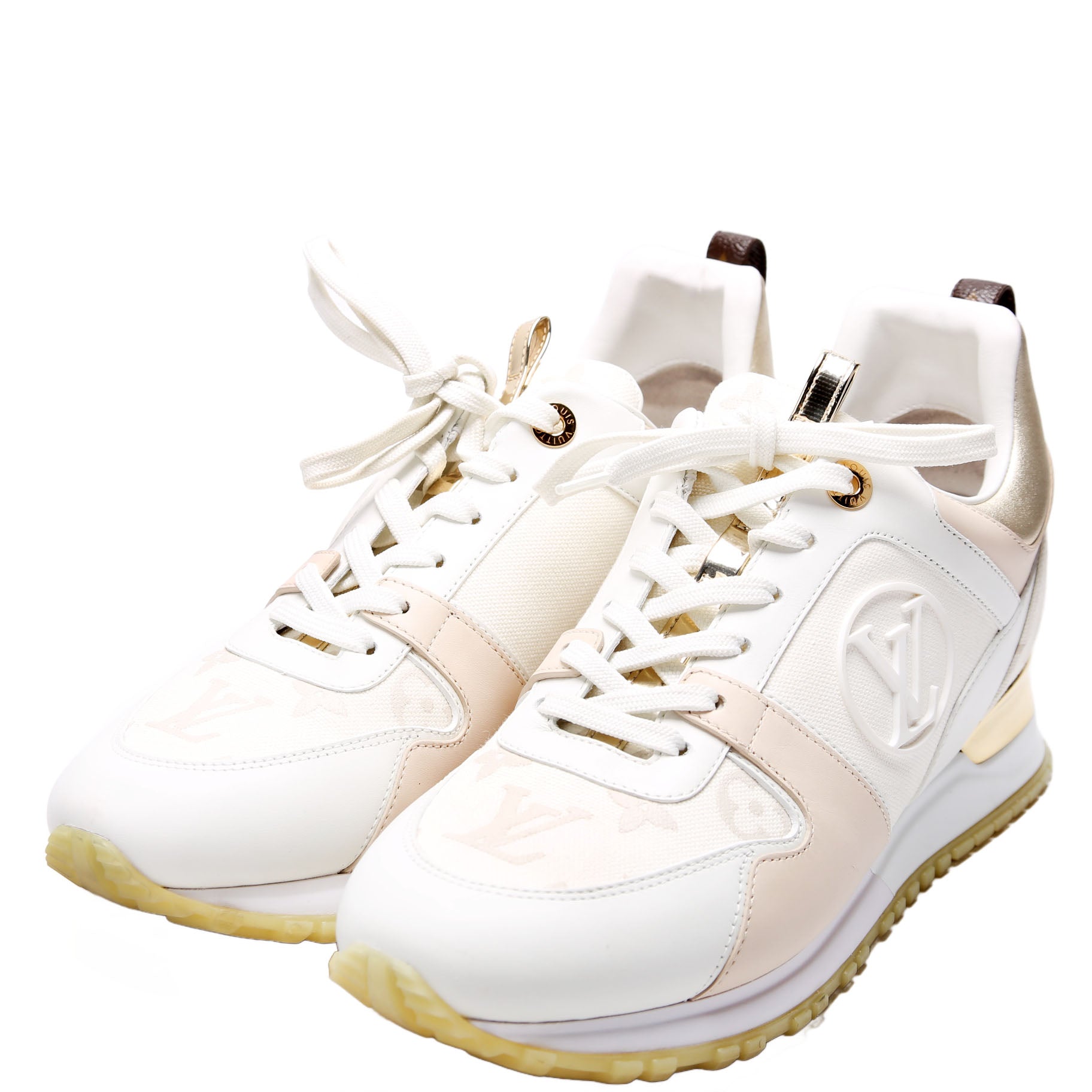 Run Away Sneakers Size 39 White/Beige