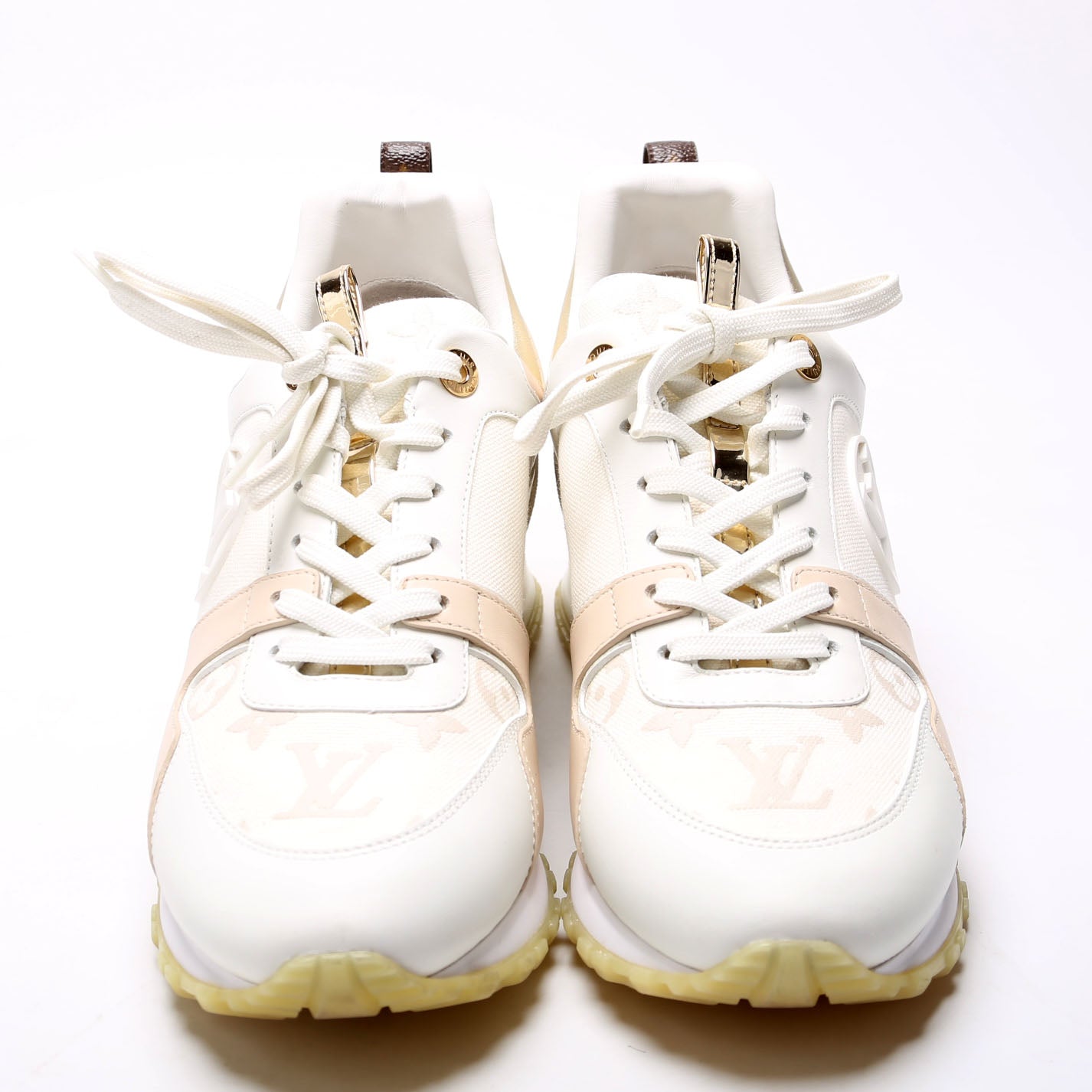 Run Away Sneakers Size 39 White/Beige