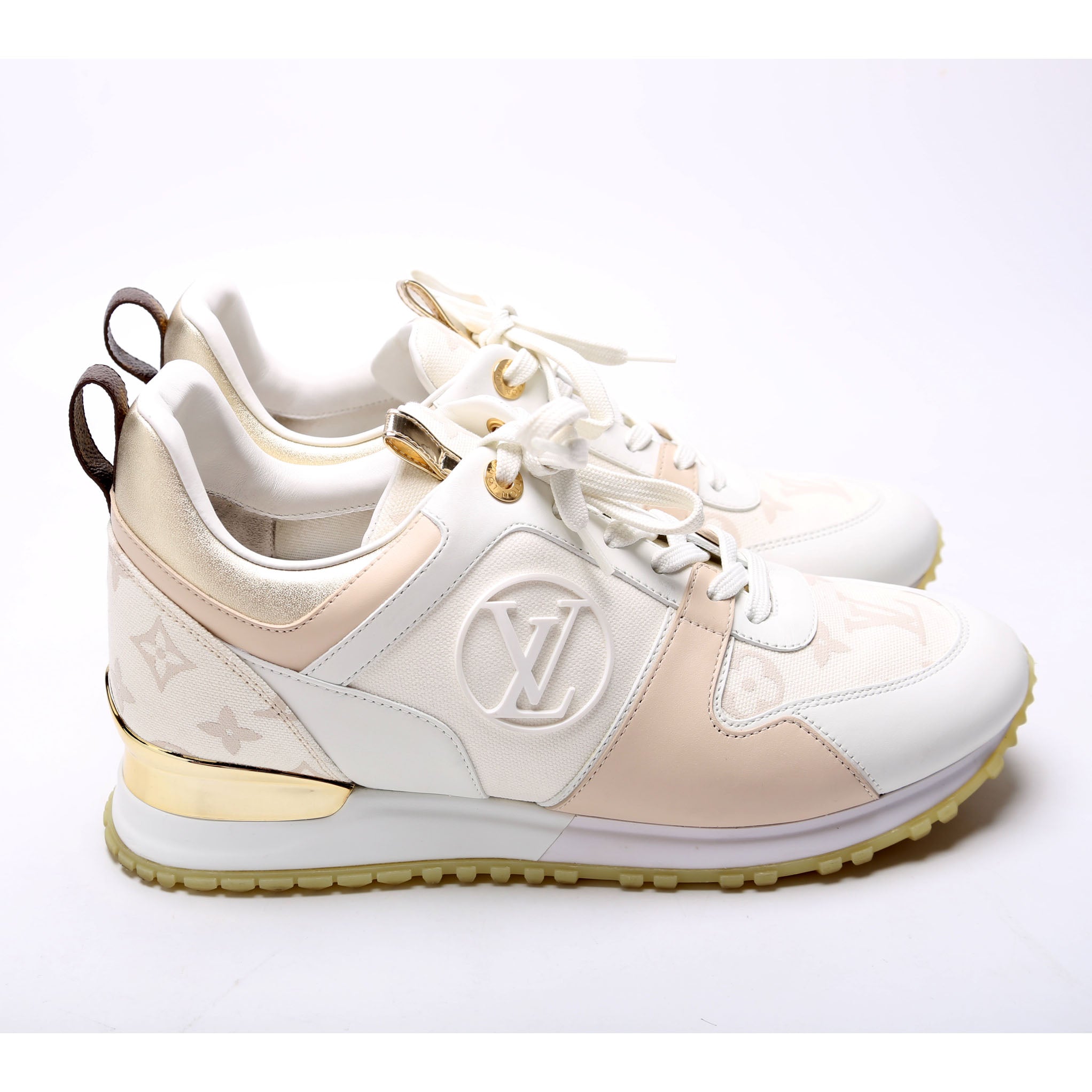 Run Away Sneakers Size 39 White/Beige