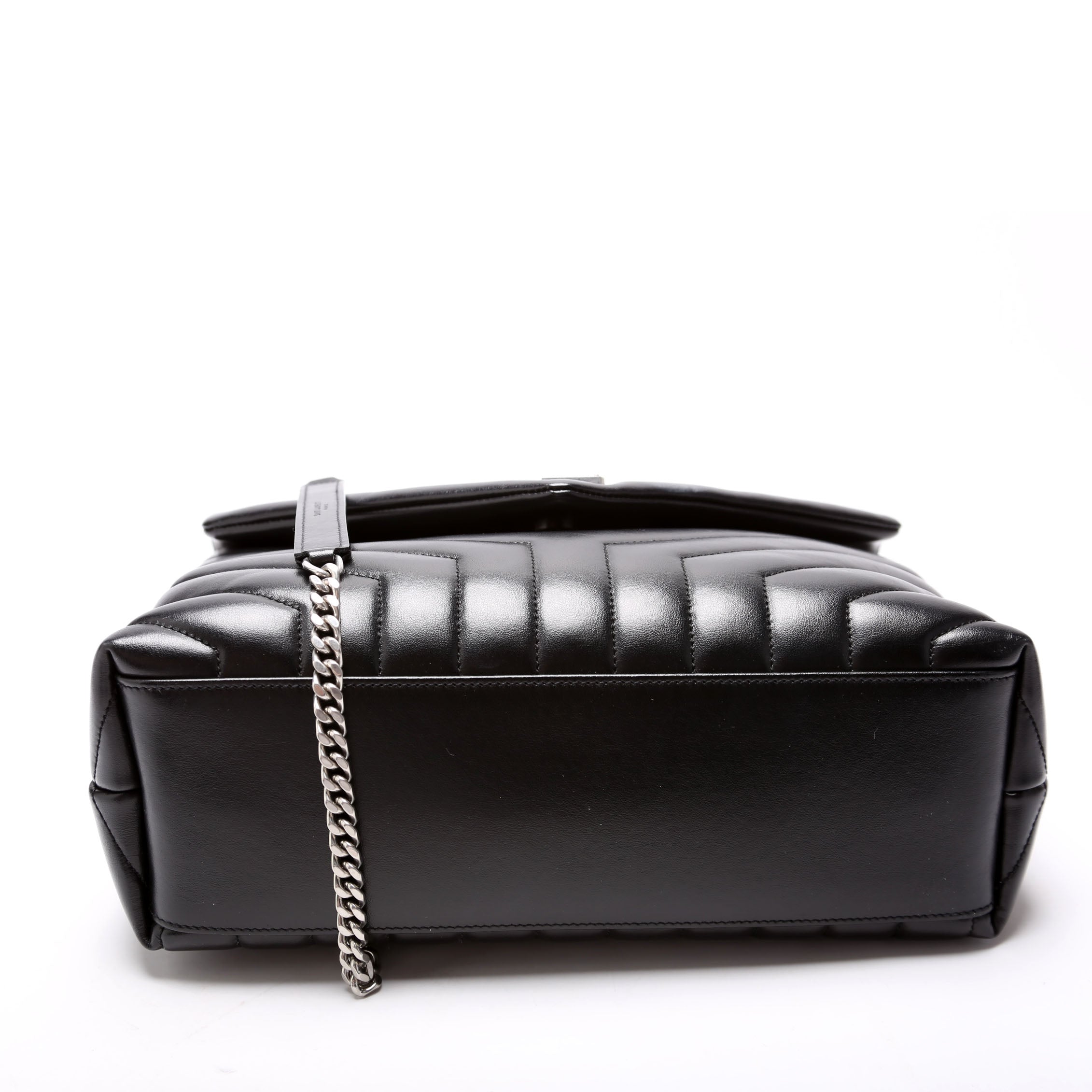 SAINT LAURENT LouLou Medium Quilted 574946 Black