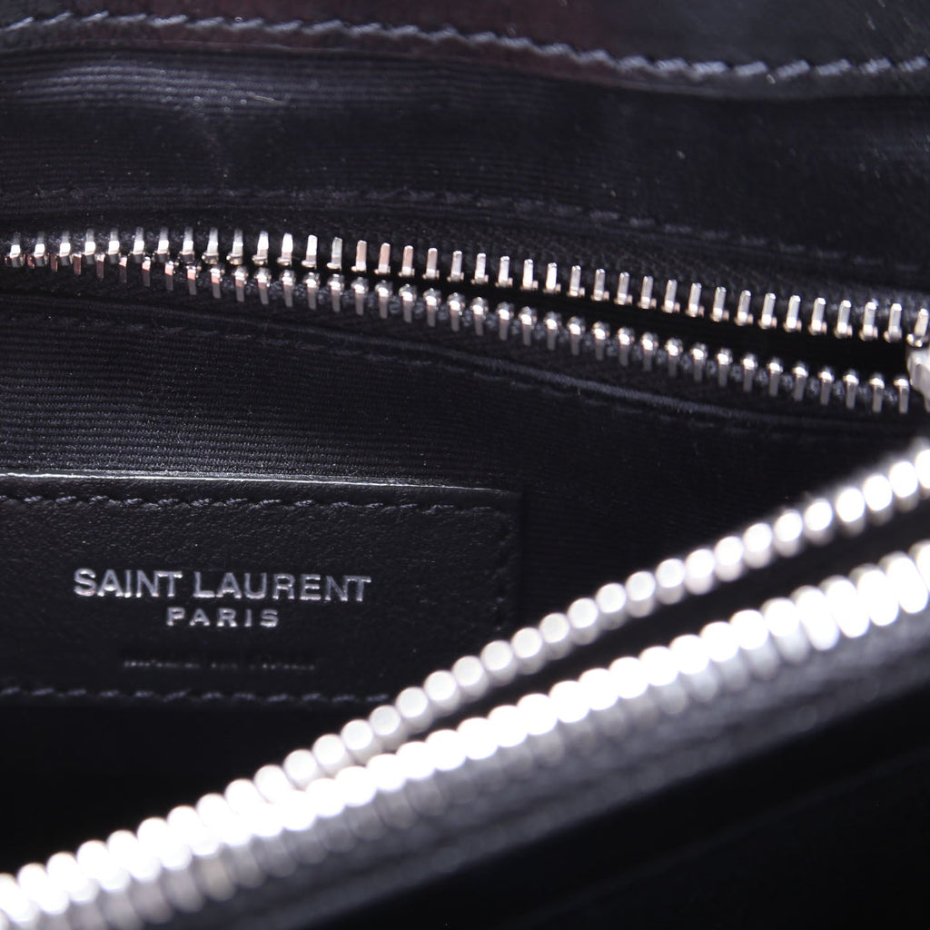 SAINT LAURENT LouLou Medium Quilted 574946 Black