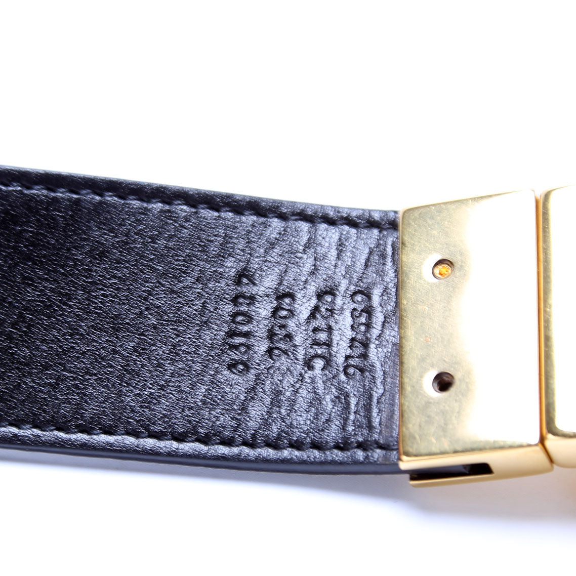 659416 GG Marmont Reversible Supreme/Leather Belt Size 90/36 Brown