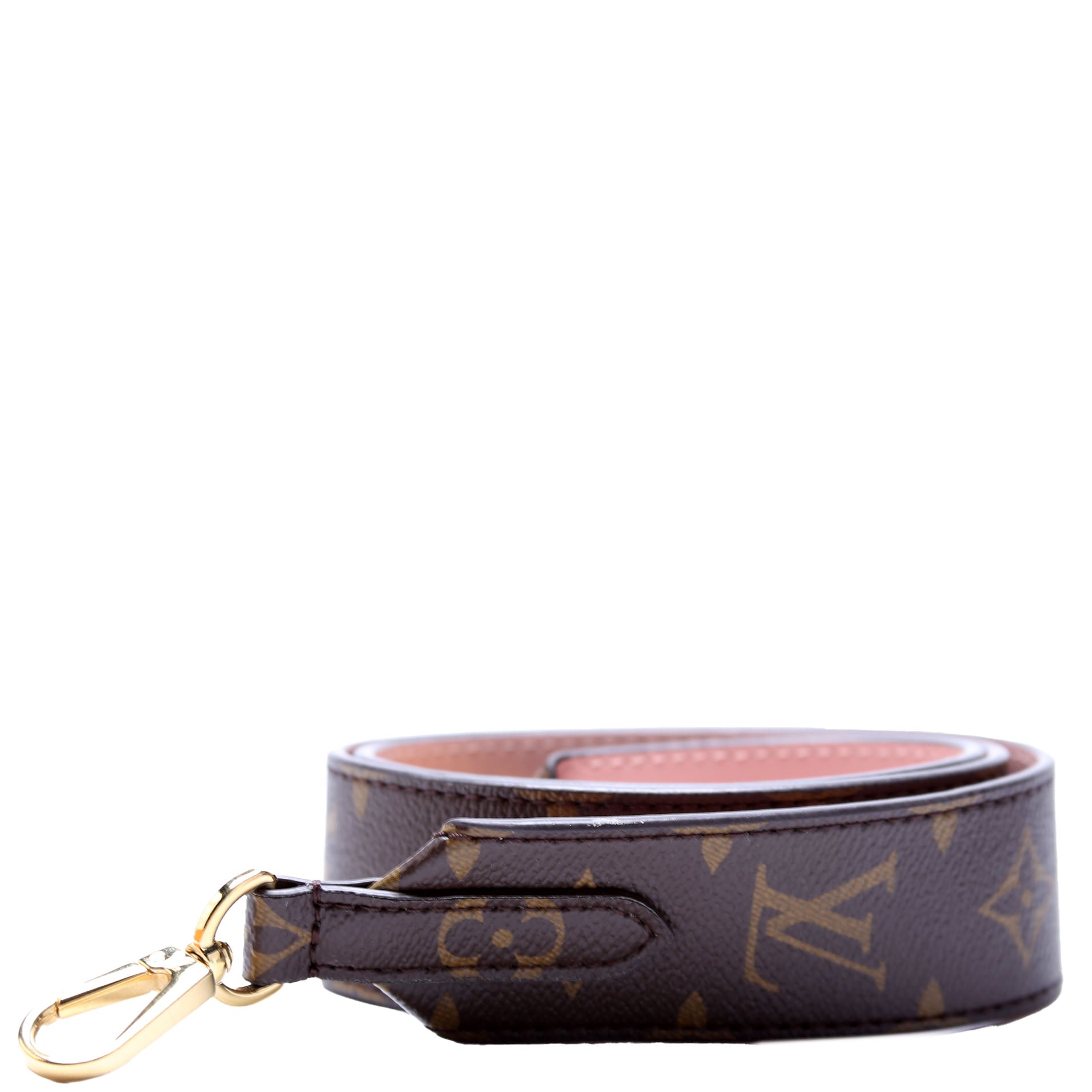 Bandouliere Monogram/Leather Strap Pink