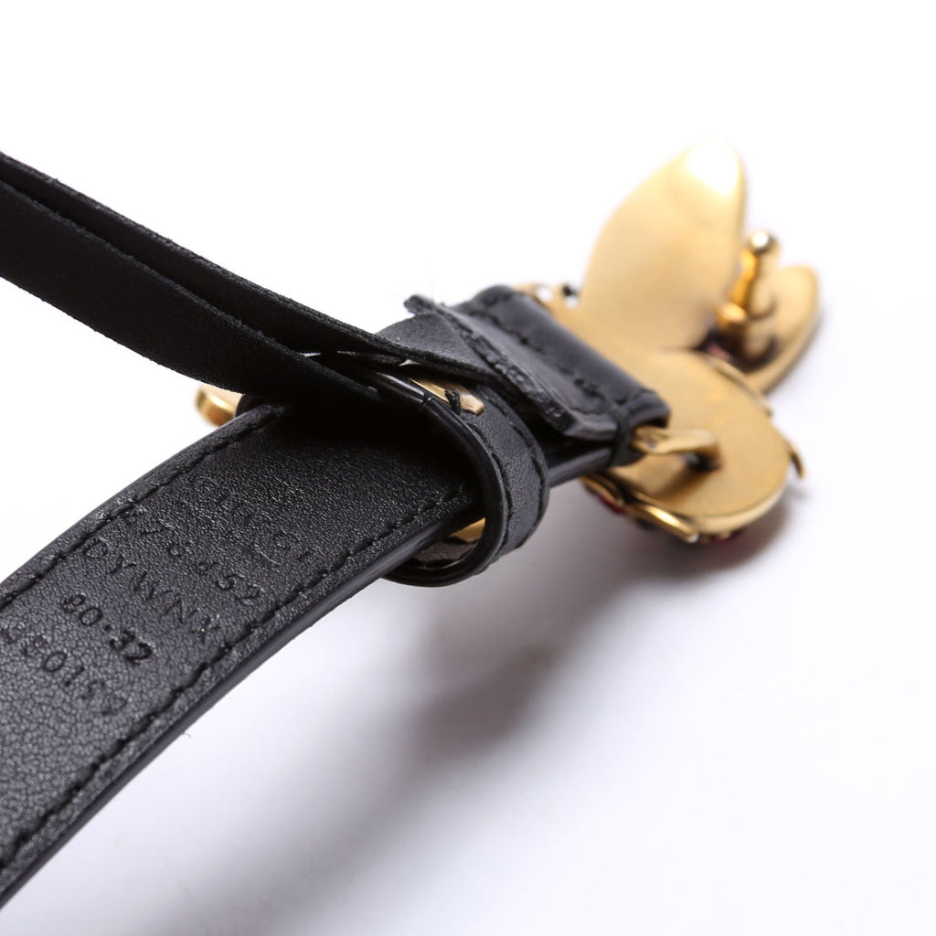 476452 Queen Margaret Bee Belt Size 80/32 Black