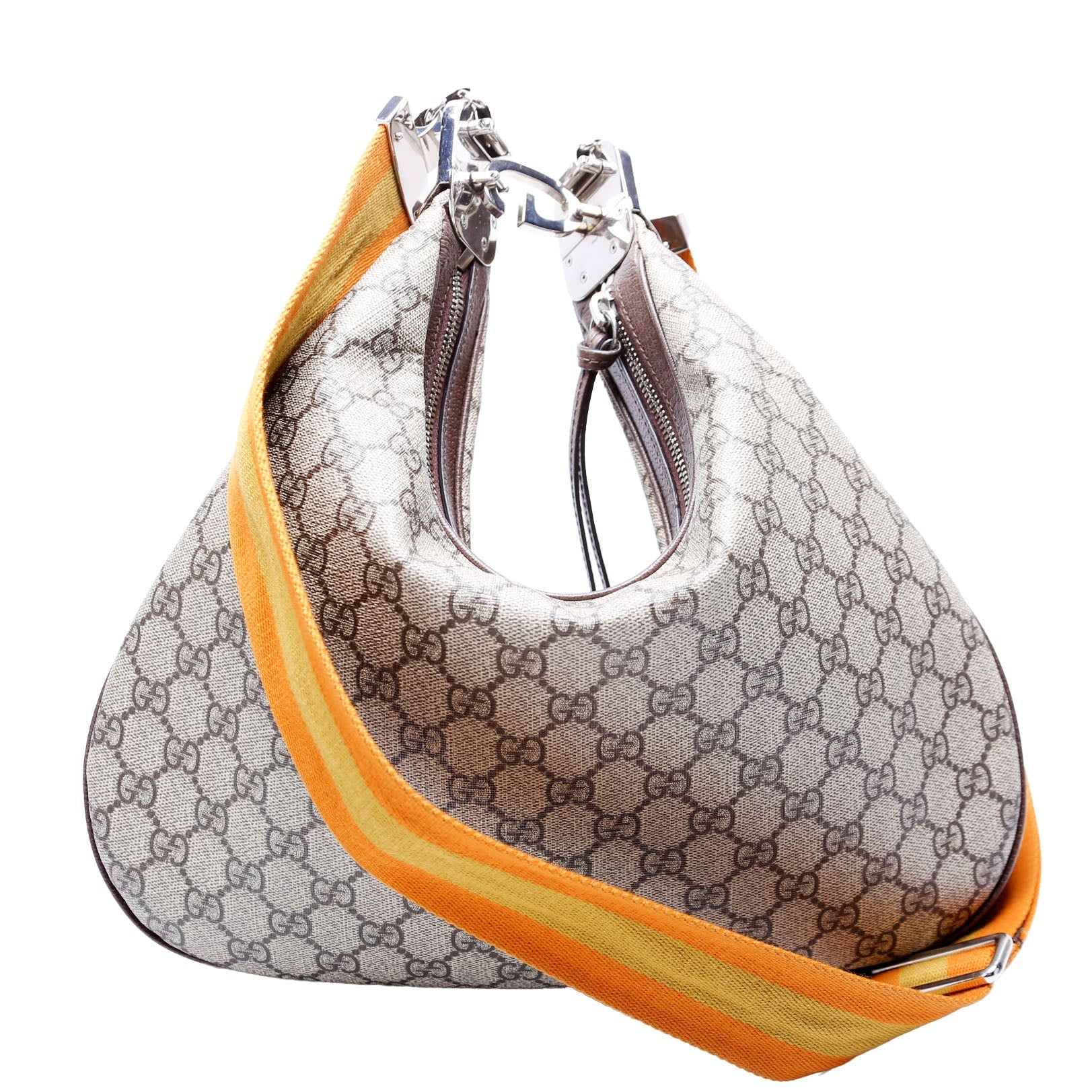 702823 Attache GG Supreme Shoulder Bag Medium