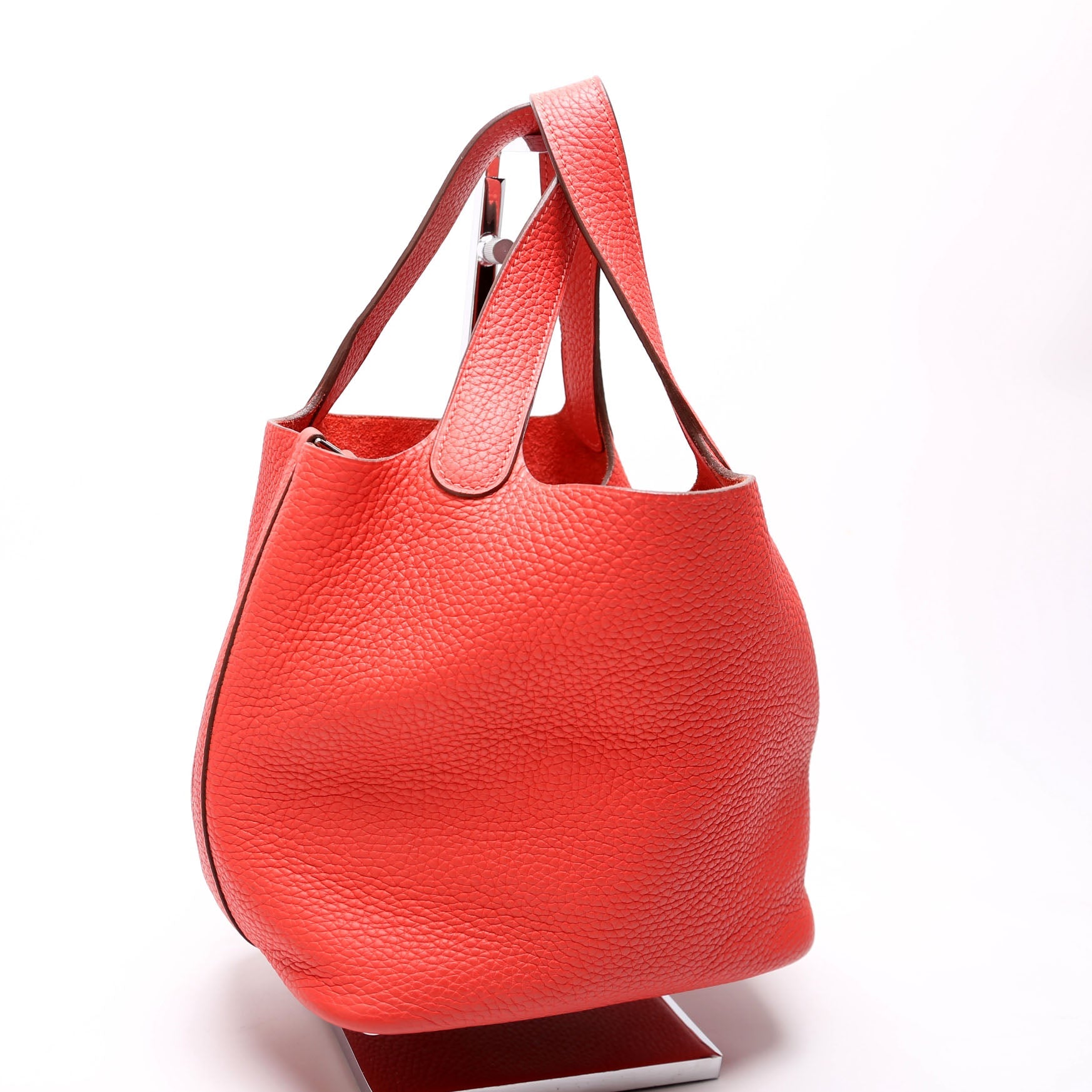 Hermes Picotin 18 Clemence Red