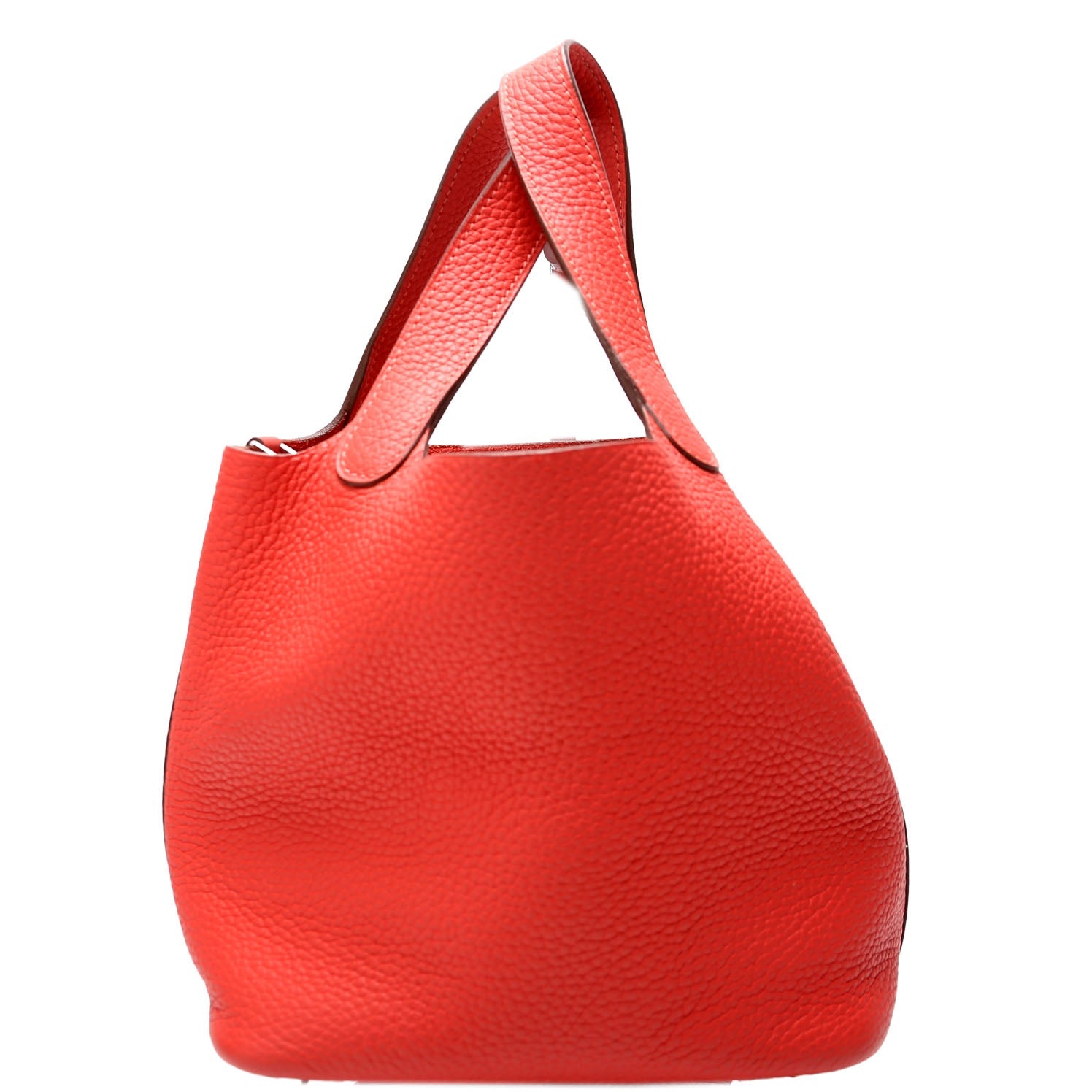 Hermes Picotin 18 Clemence Red