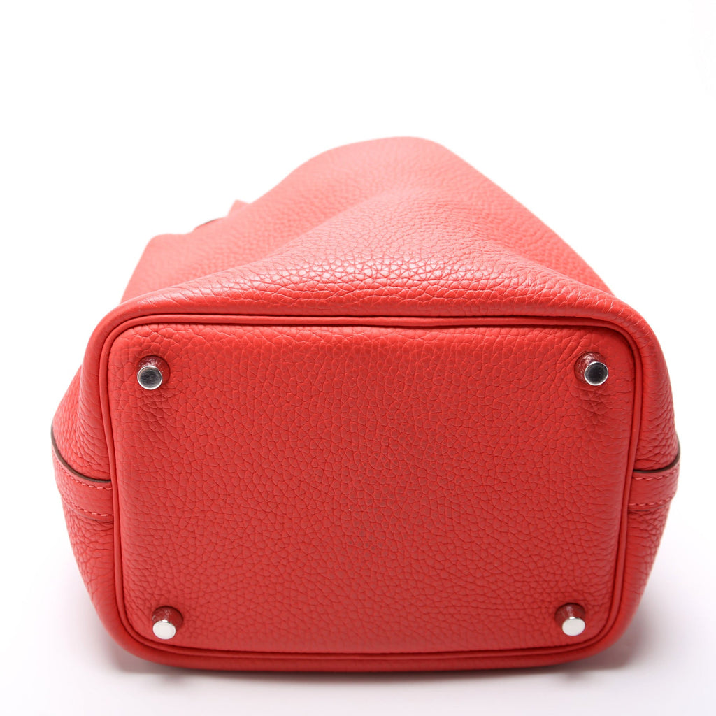 Hermes Picotin 18 Clemence Red