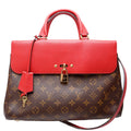 Venus Satchel Monogram Red