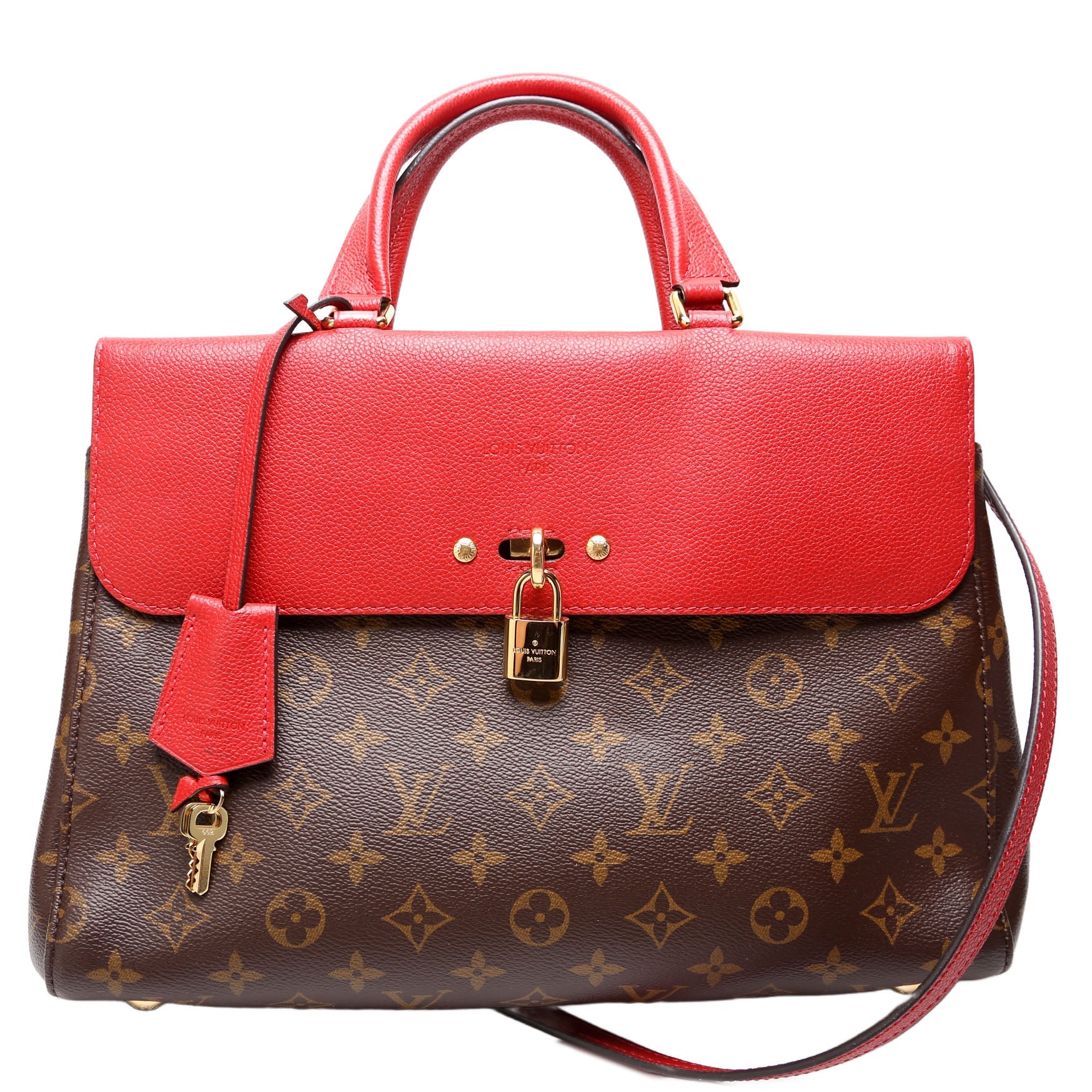 Venus Satchel Monogram Red