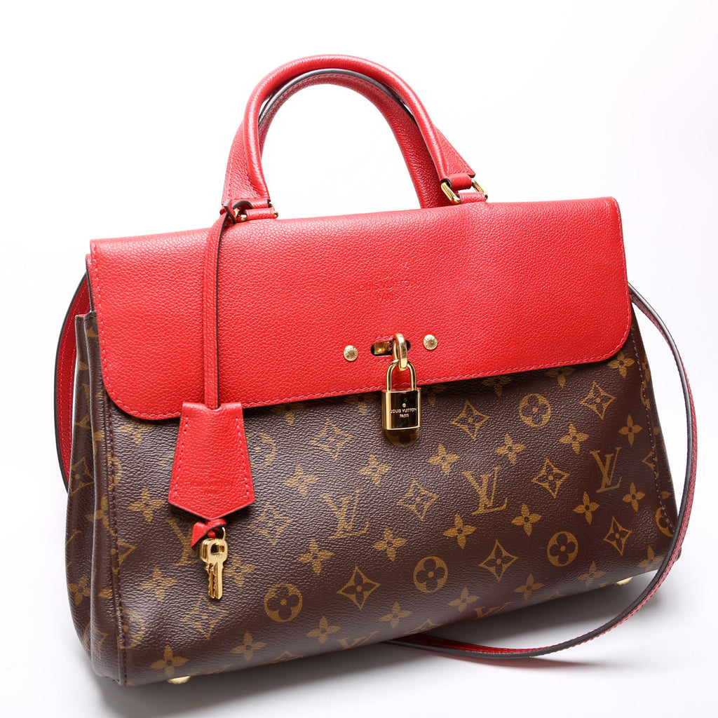 Venus Satchel Monogram Red