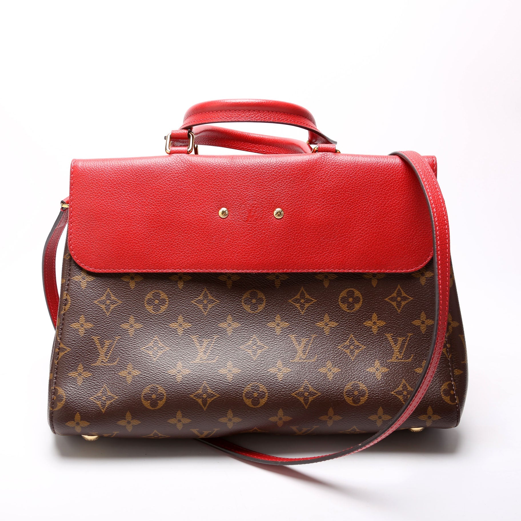 Venus Satchel Monogram Red