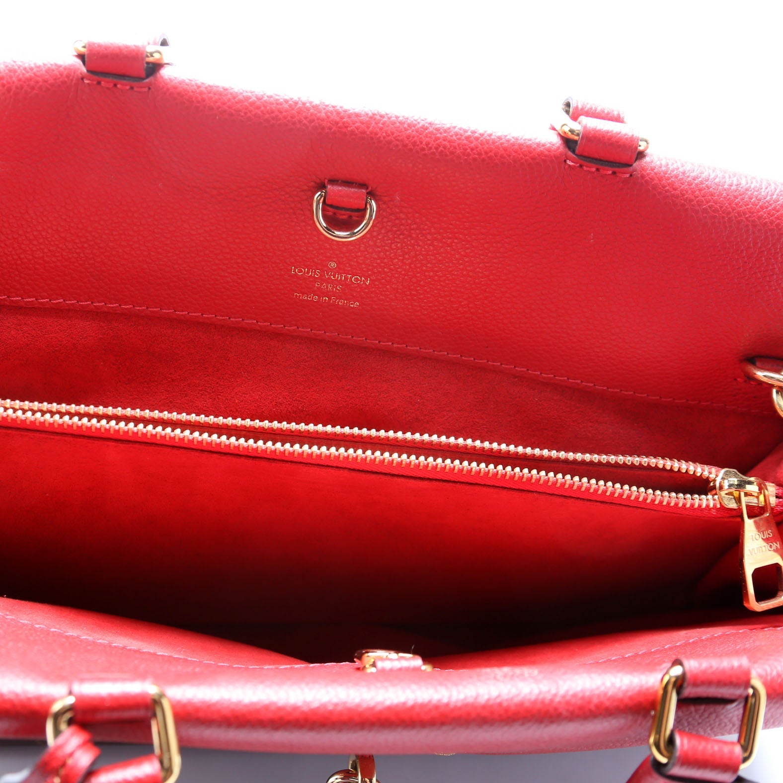 Venus Satchel Monogram Red