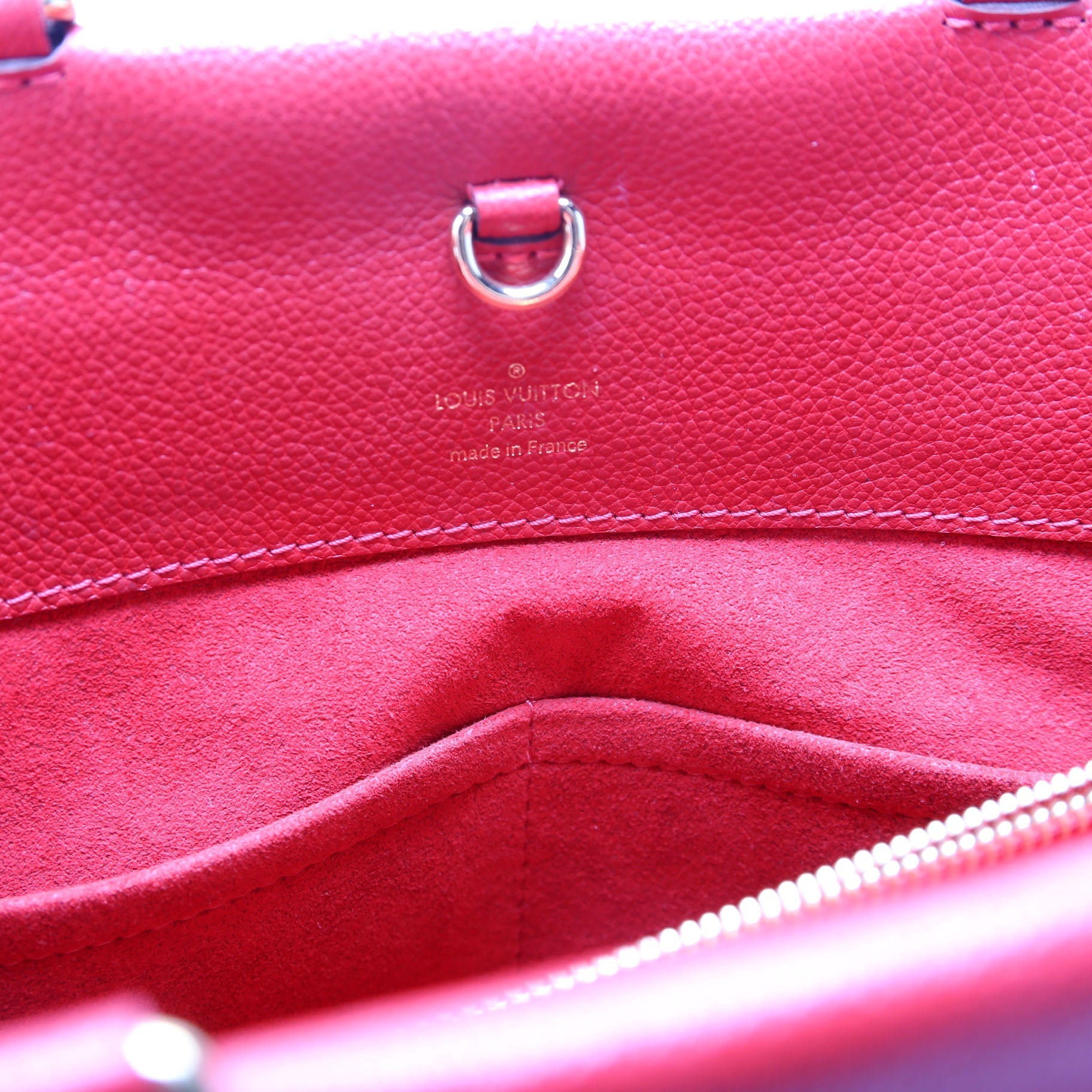 Venus Satchel Monogram Red