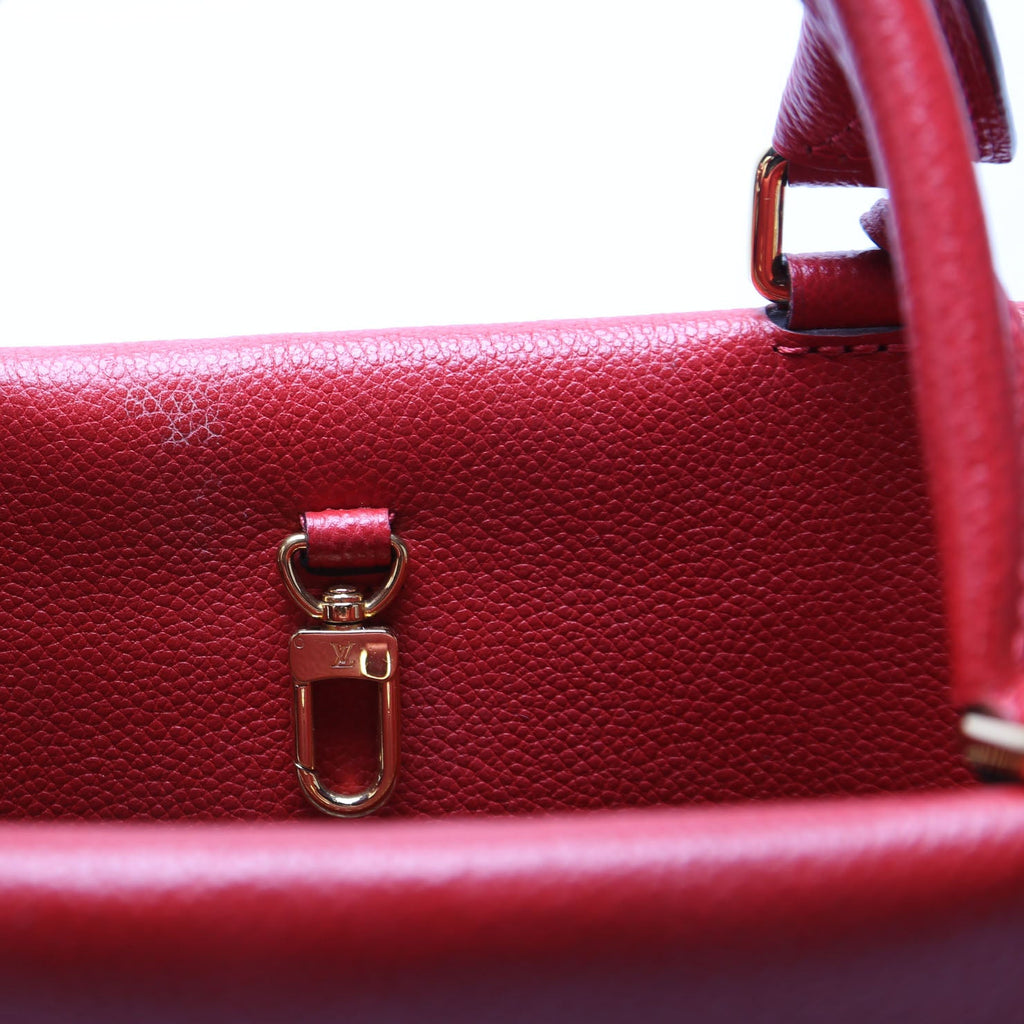 Venus Satchel Monogram Red