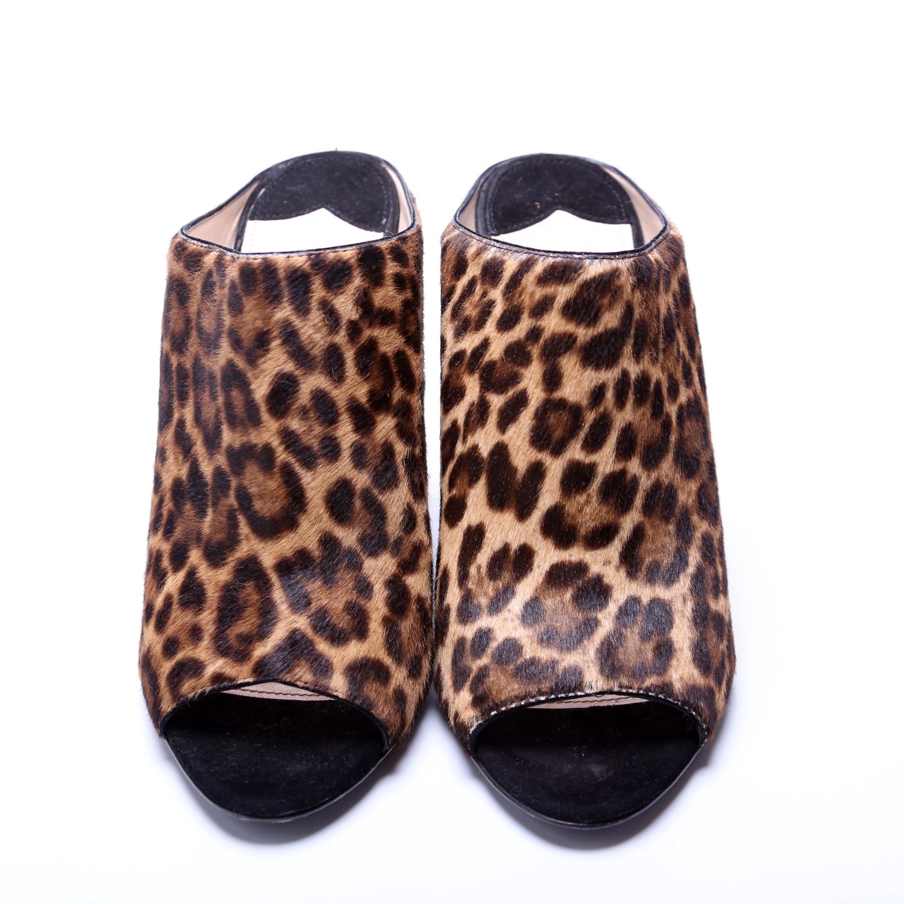 Ponyhair/Suede Wedge Size 40