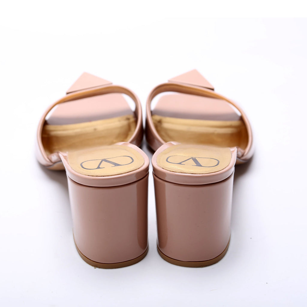 Rockstud Alcove Mesh/Patent Mules Size 40