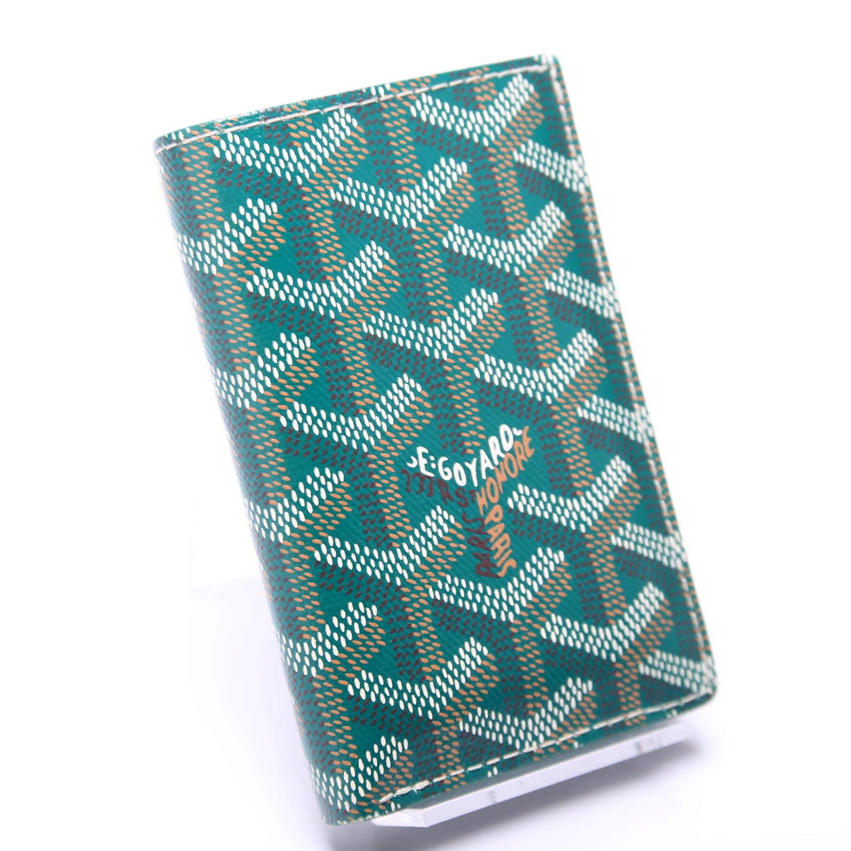 Saint Pierre Card Holder Green