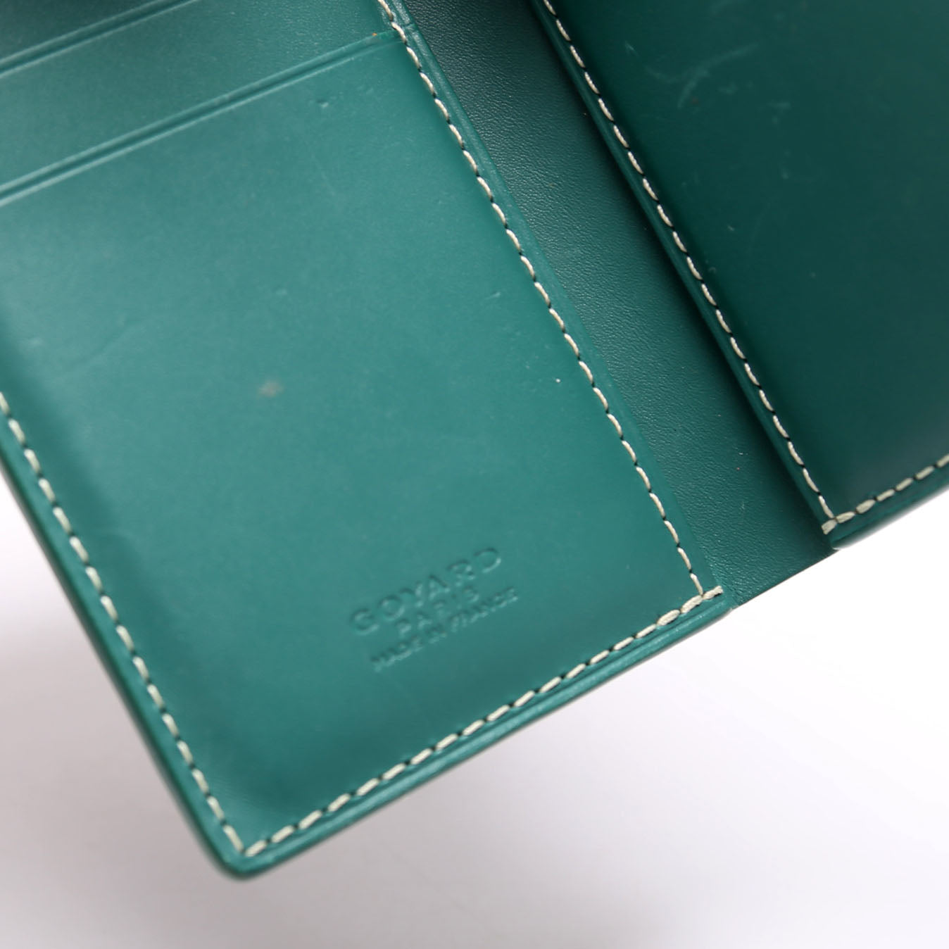 Saint Pierre Card Holder Green
