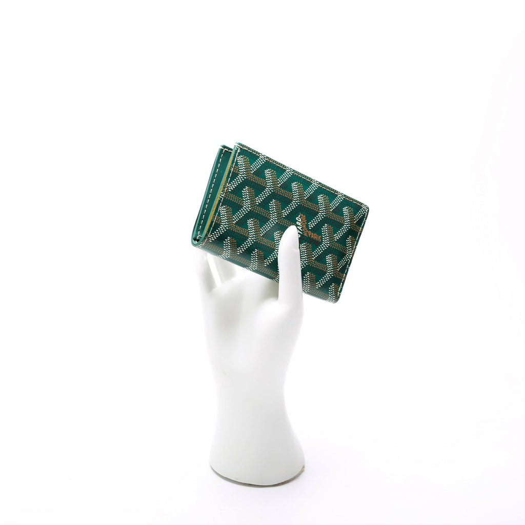 Saint Pierre Card Holder Green