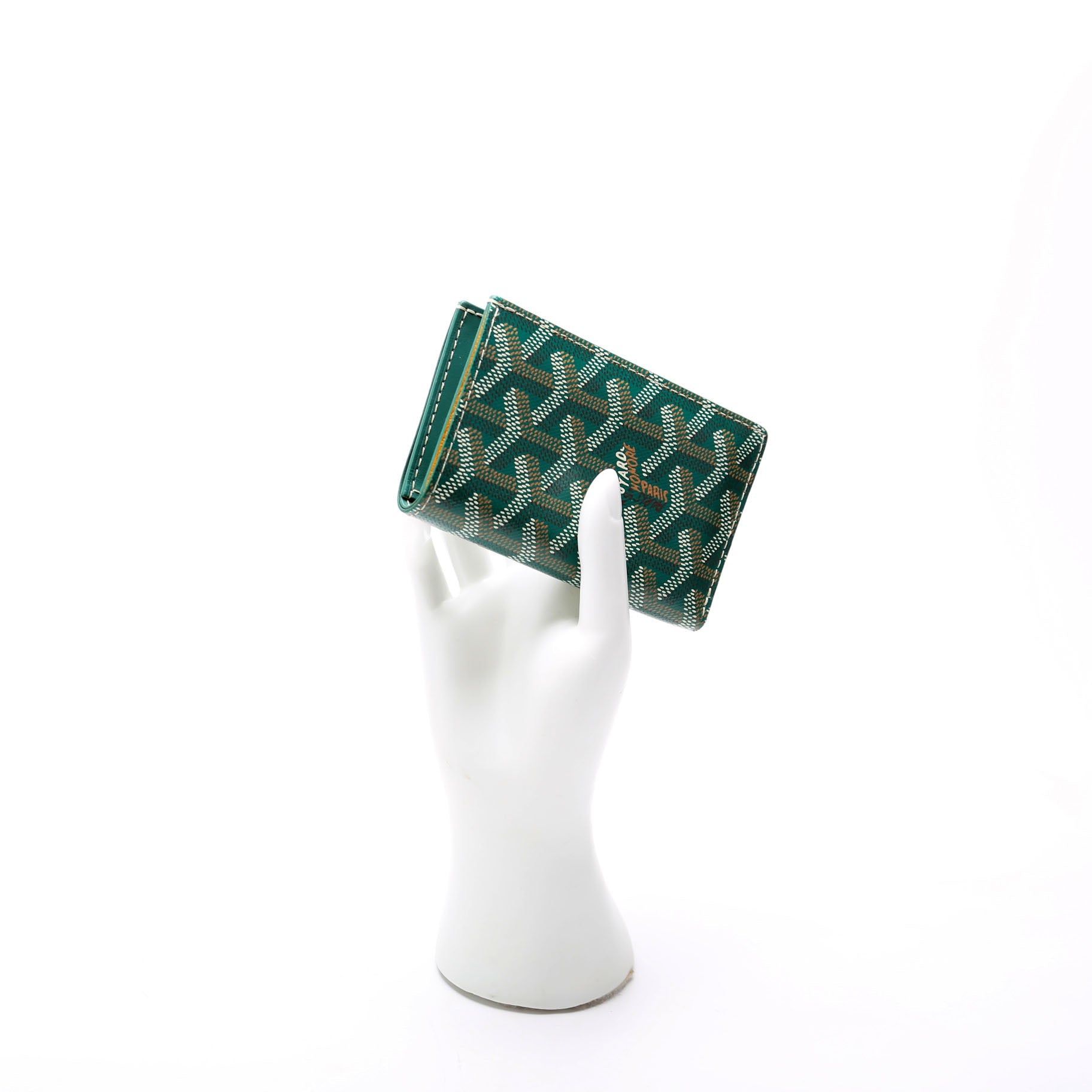Saint Pierre Card Holder Green