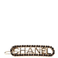 Allure Logo Hair Clip Black/Gold