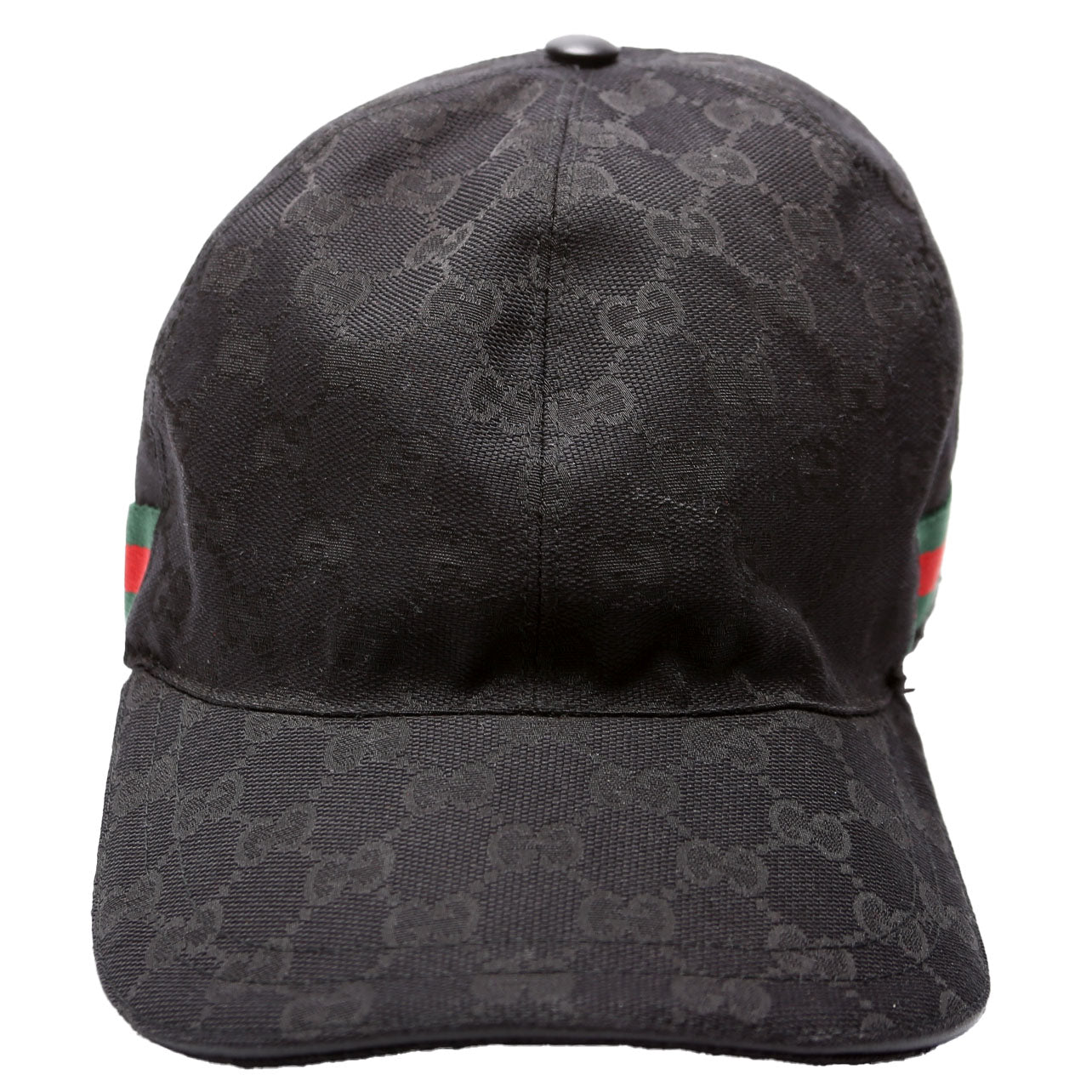 200035 GG Canvas Web Cap Hat Size XXL Black