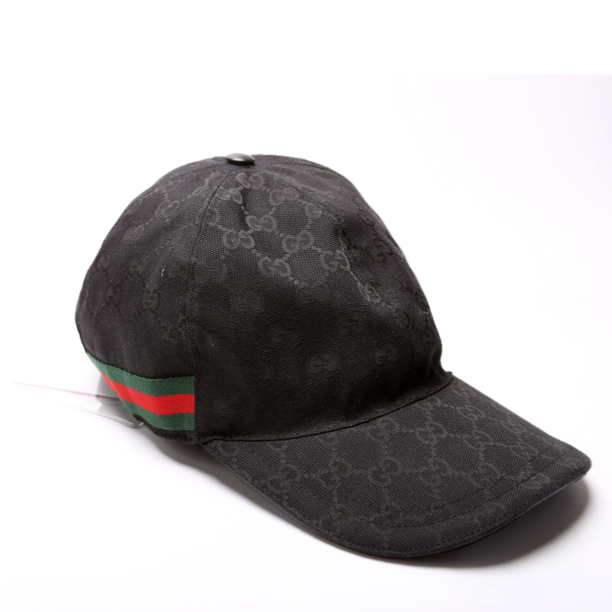 200035 GG Canvas Web Cap Hat Size XXL Black