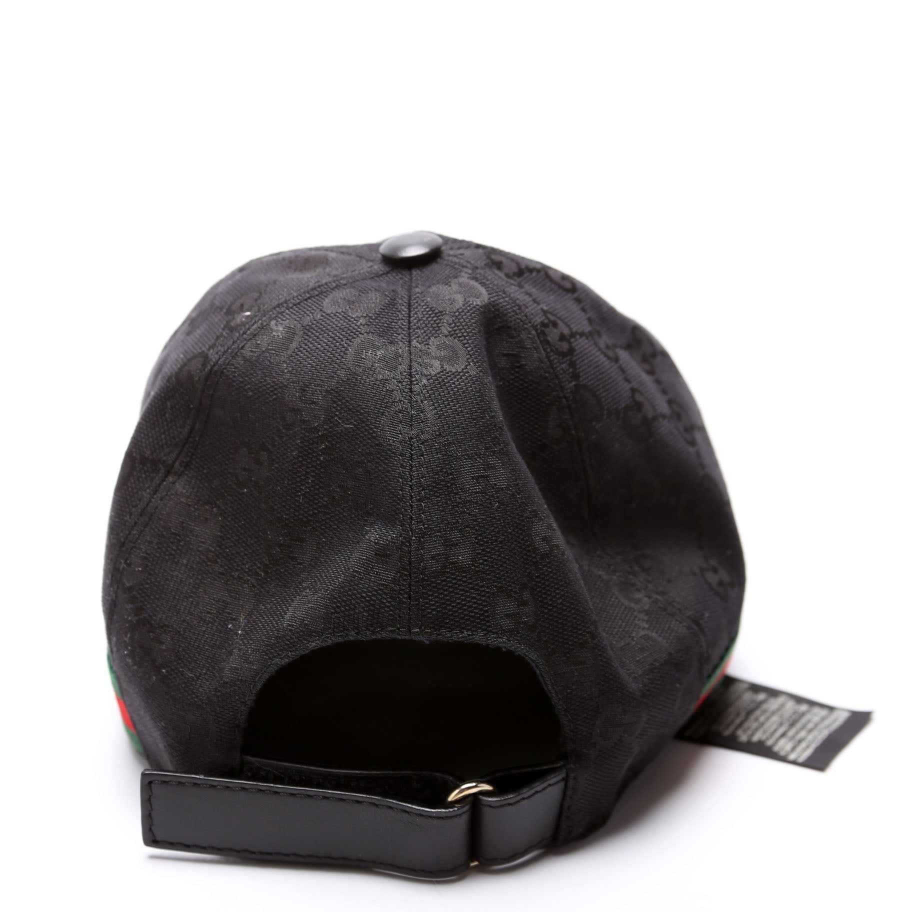 200035 GG Canvas Web Cap Hat Size XXL Black