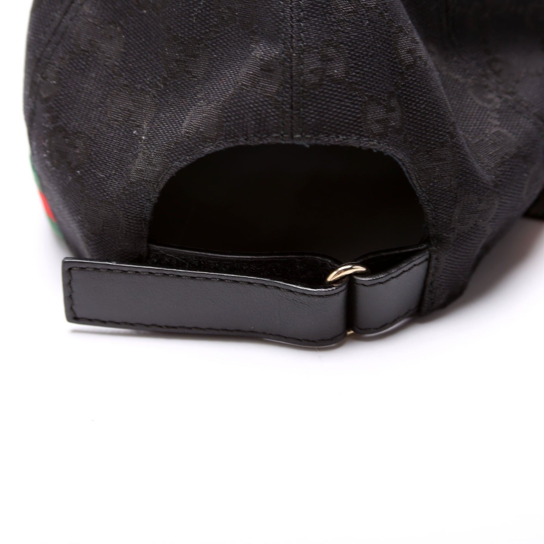 200035 GG Canvas Web Cap Hat Size XXL Black
