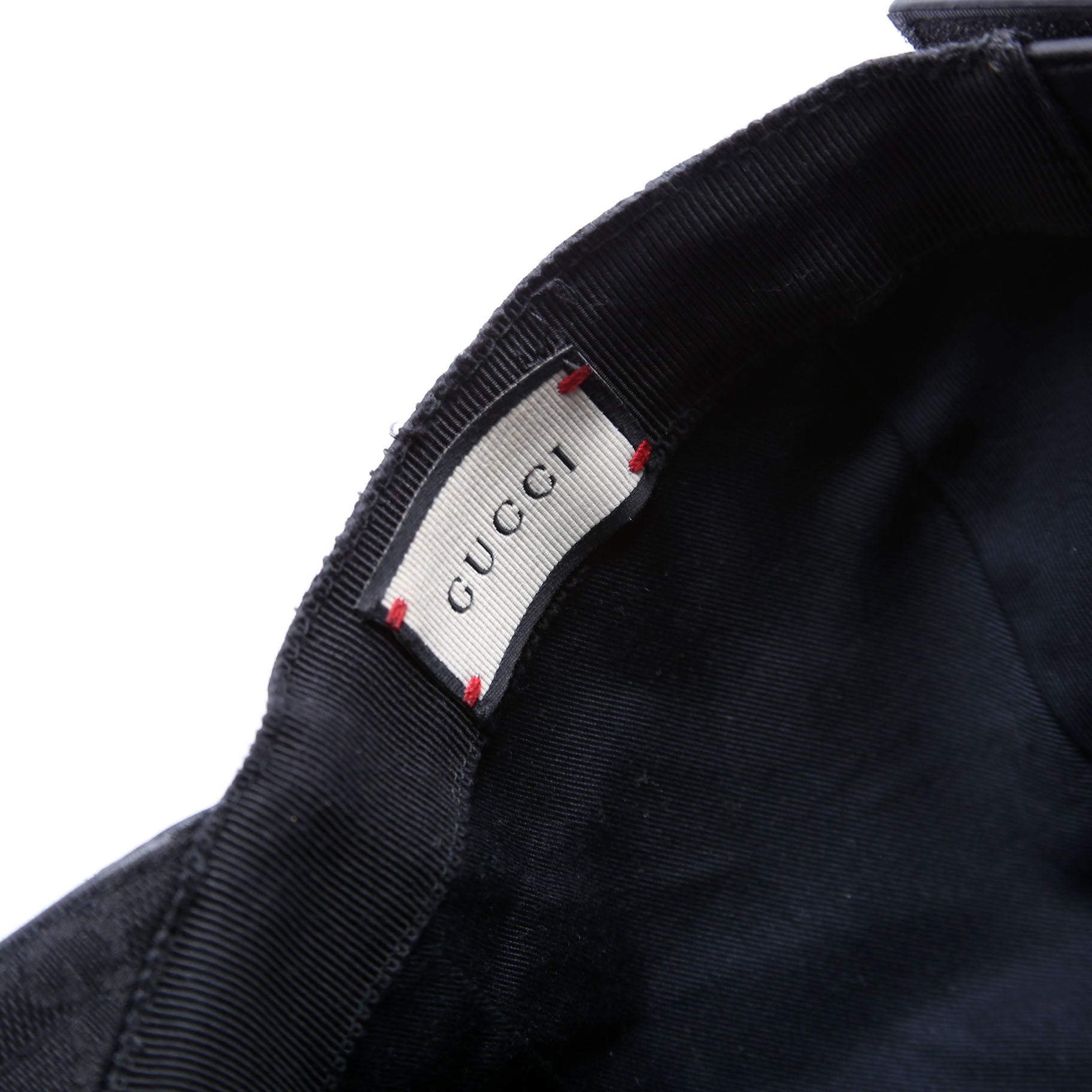 200035 GG Canvas Web Cap Hat Size XXL Black