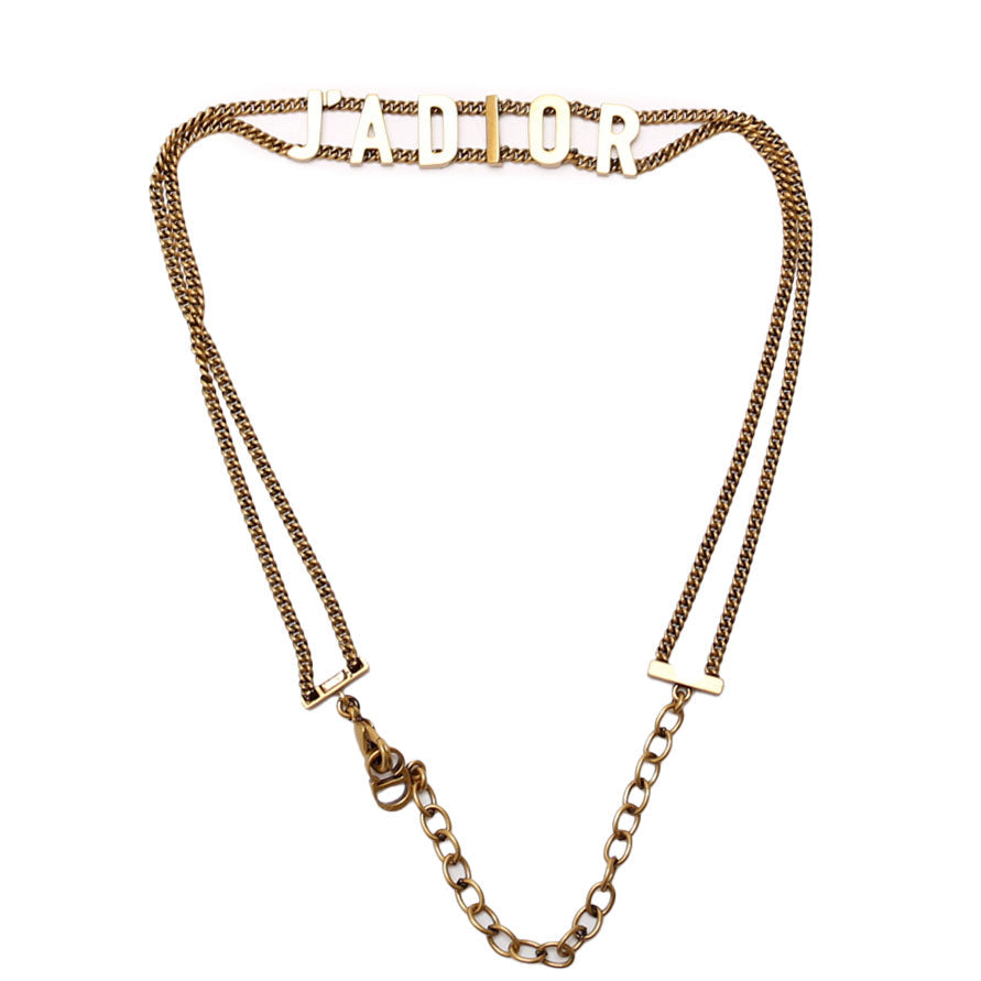 J'adior Choker Necklace Bronze