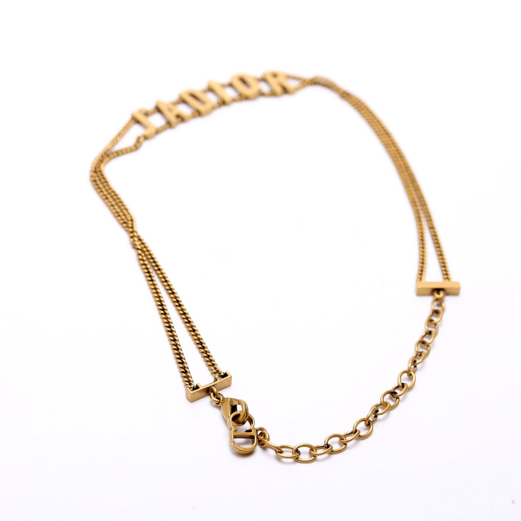 J'adior Choker Necklace Bronze