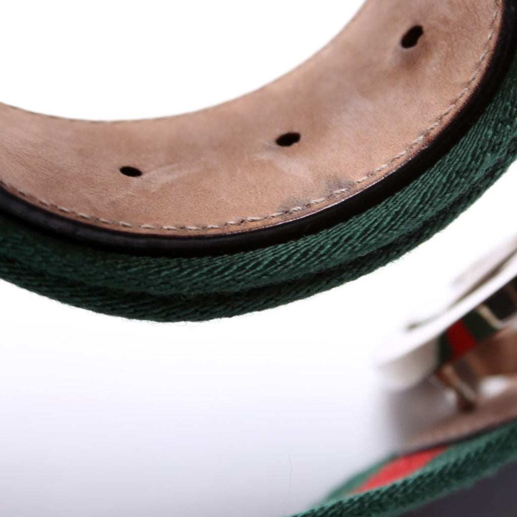 411924 GG Web Belt Size 105/42 Green/Red