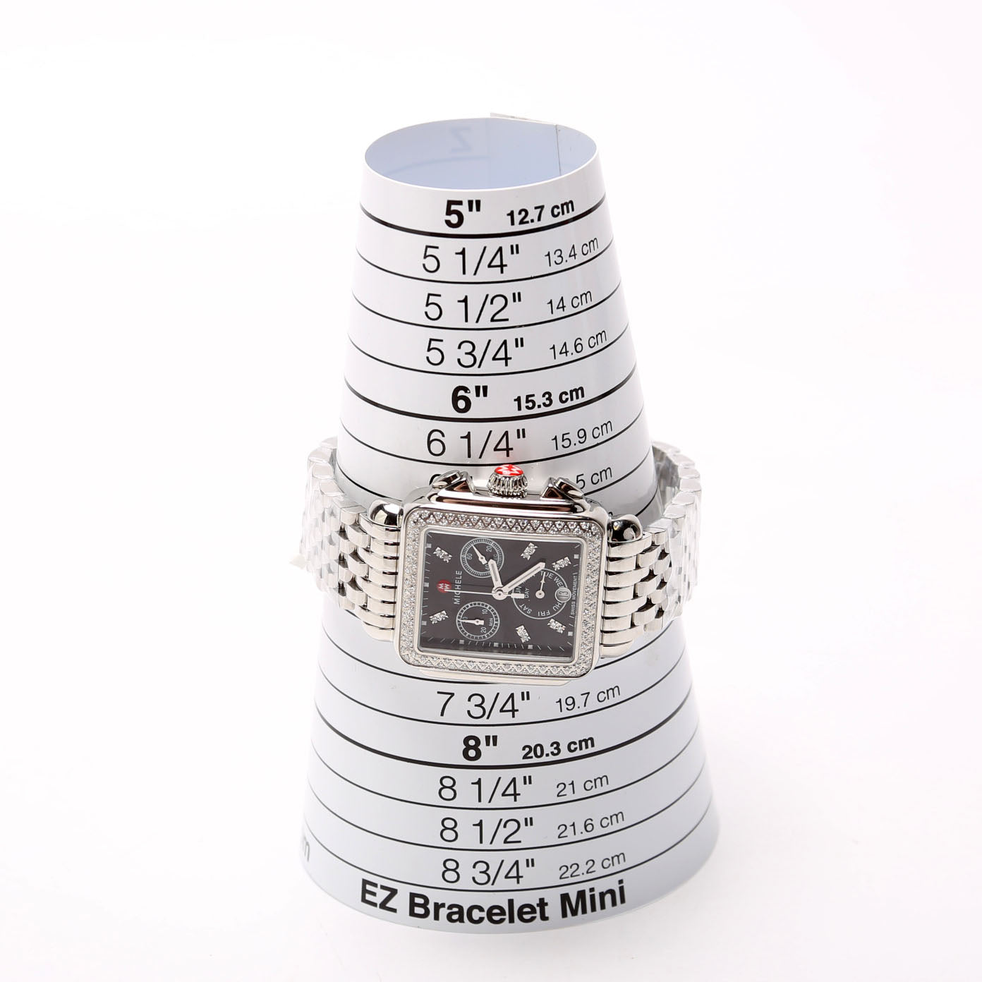 Deco With 0.68CW Diamond Watch Silver/Black
