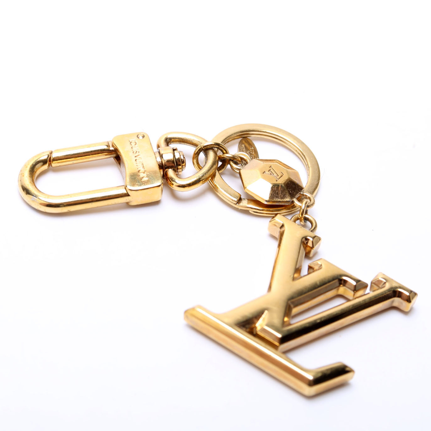 Facettes Bag Charm Gold