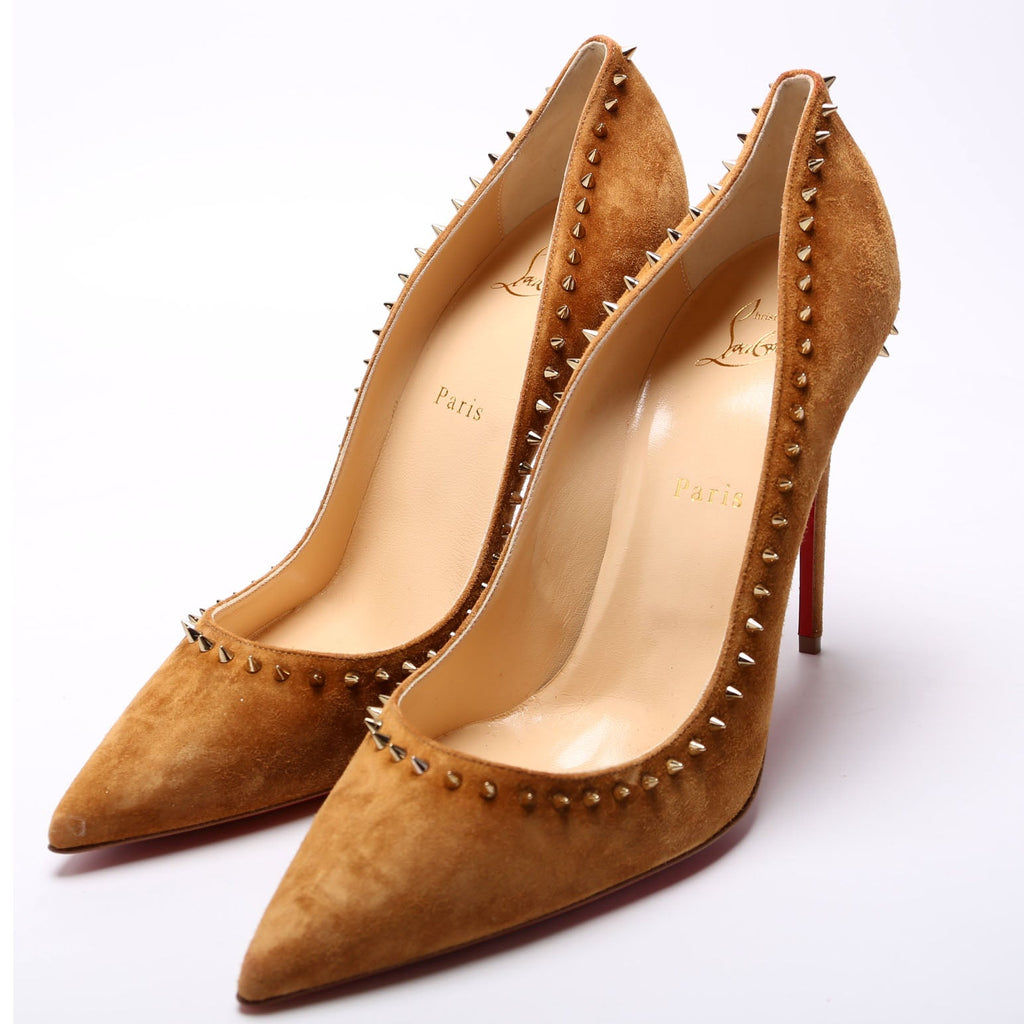 Anjalina 100MM Spike Suede Heels Size 41