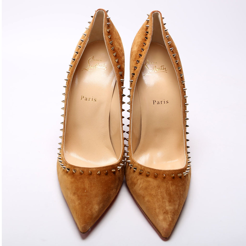Anjalina 100MM Spike Suede Heels Size 41