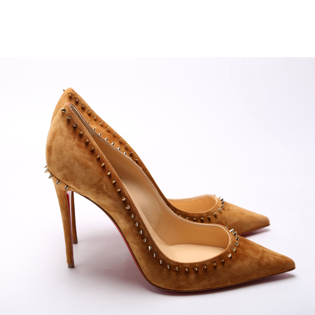 Anjalina 100MM Spike Suede Heels Size 41