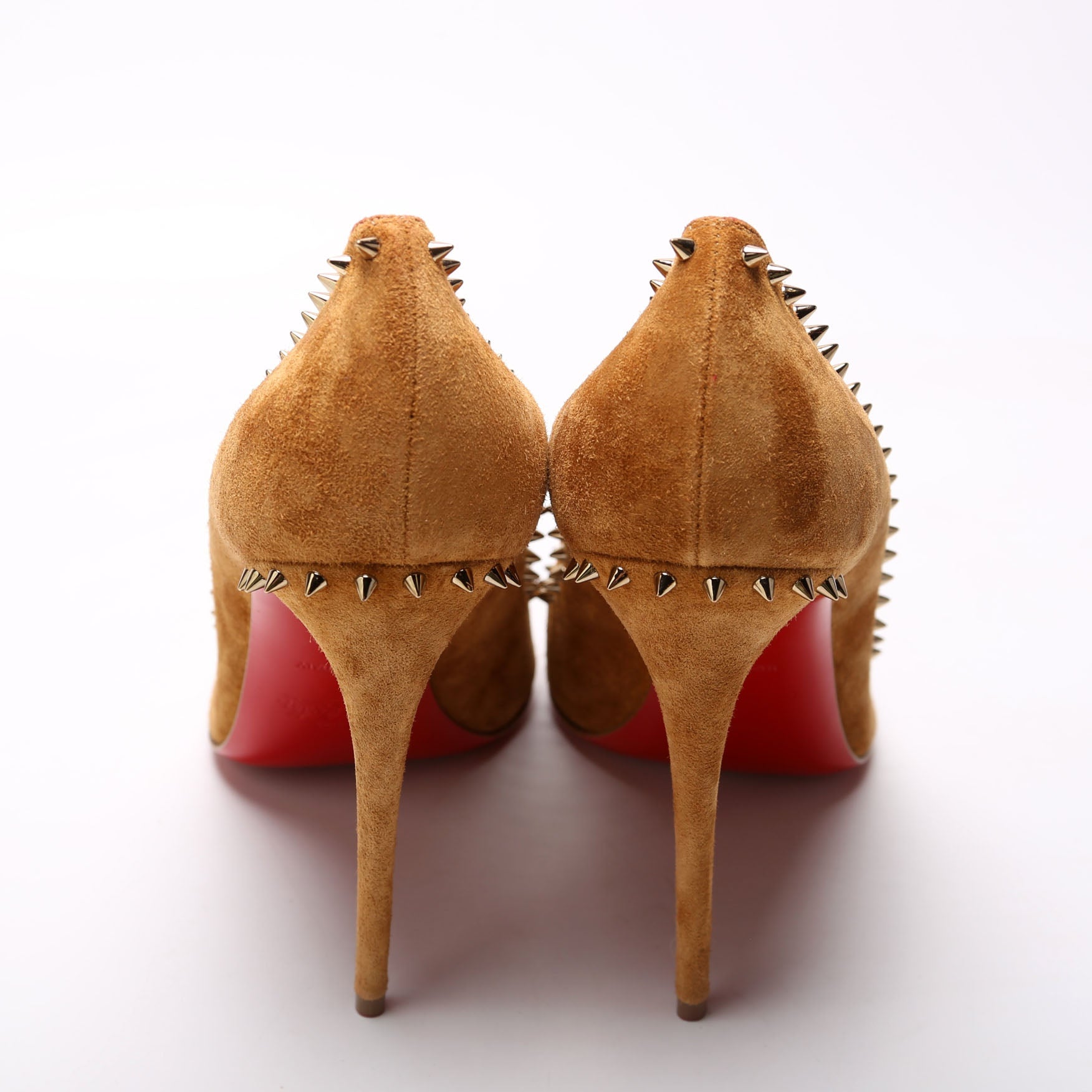 Anjalina 100MM Spike Suede Heels Size 41