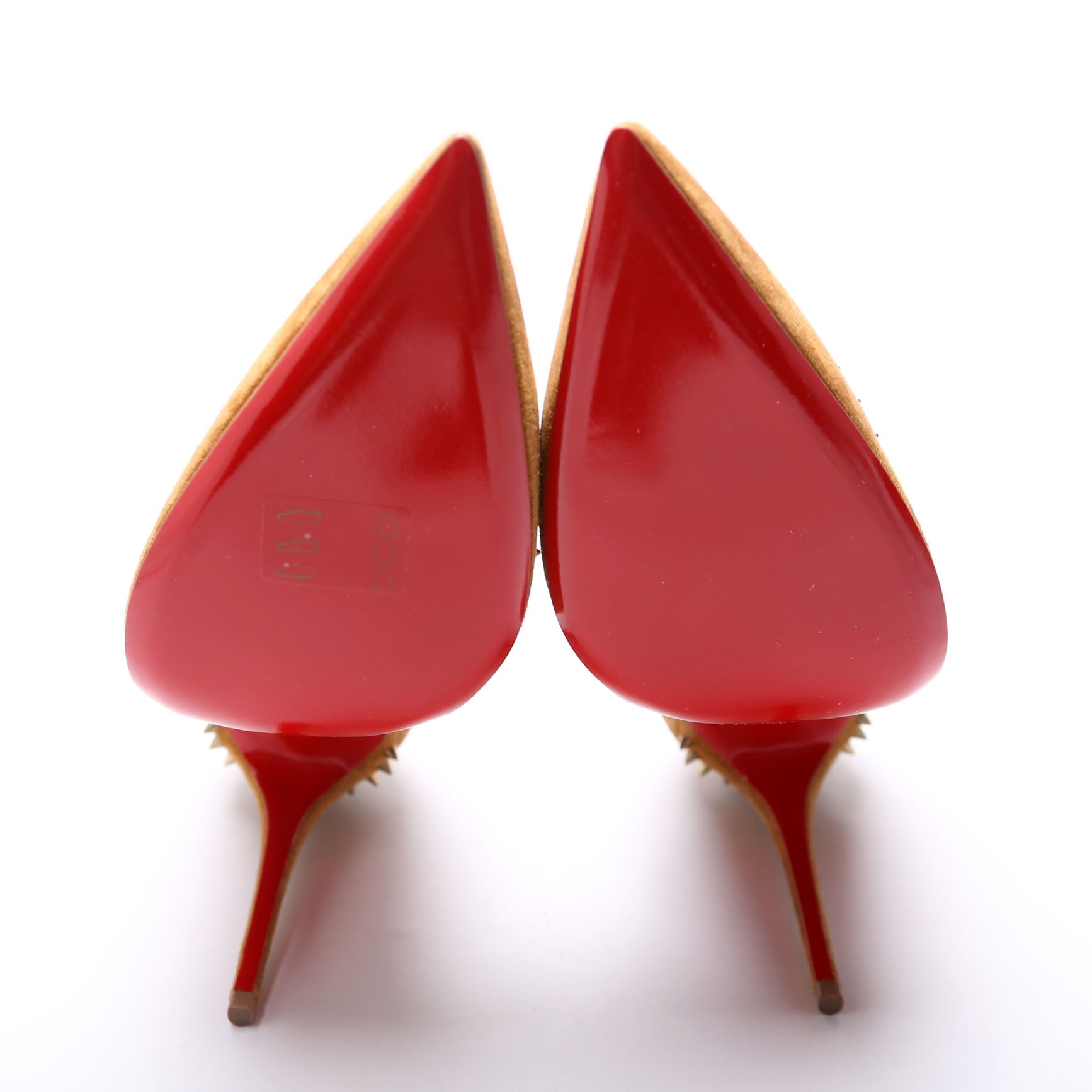 Anjalina 100MM Spike Suede Heels Size 41