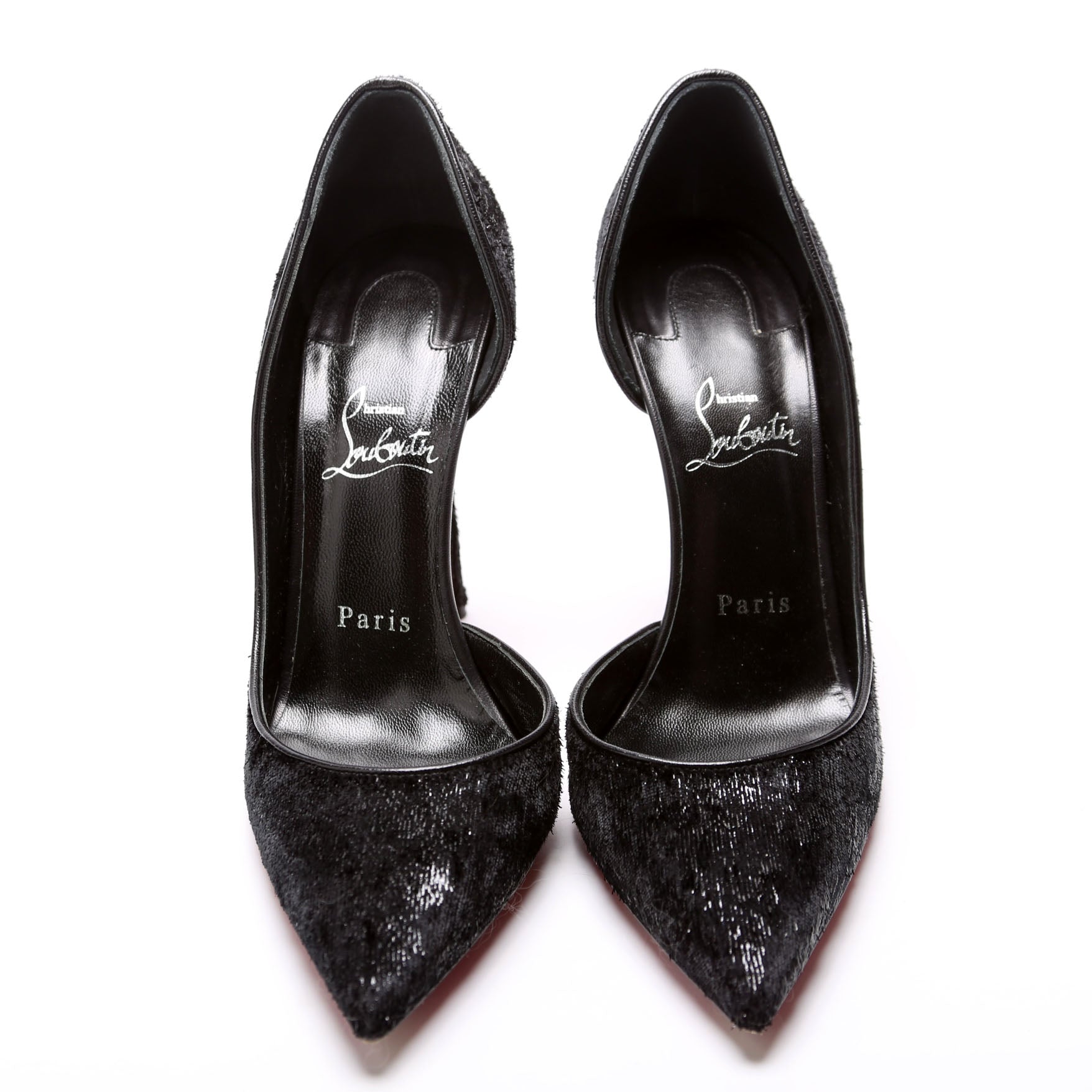 Iriza Velvet 100MM Size 39 Black
